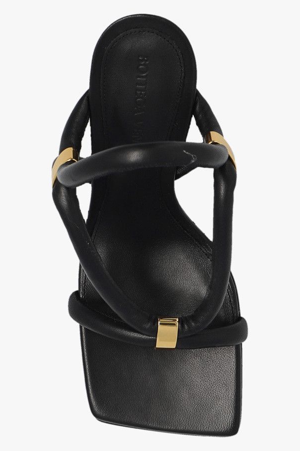 Bottega Veneta o1n1vont1024 Stretch Strap Sandals in Black Size US 9 / IT 39 - 5 Thumbnail