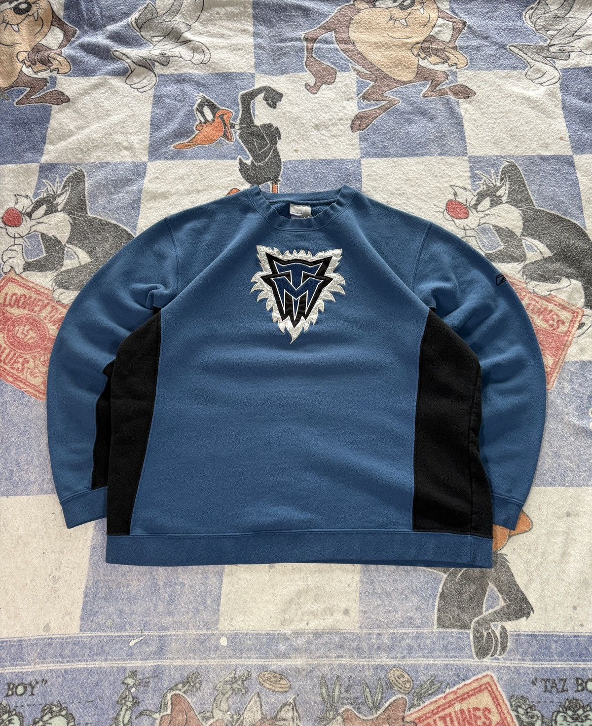 NBA Vintage minnesota timberwolves crewneck sweatshirt Size US XL / EU 56 / 4 - 1 Thumbnail