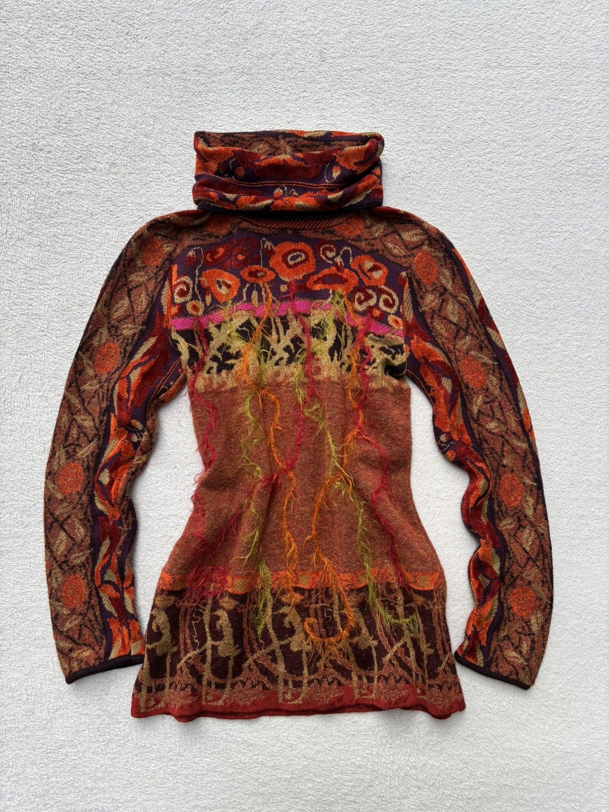 Kenzo 1990s Kenzo Knit Sweater Size S / US 4 / IT 40 - 2 Thumbnail