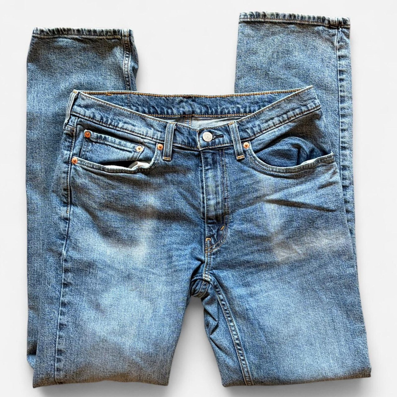 Levi's Levi 514 denim jeans Size 34" / US 12 / IT 48 - 1 Thumbnail