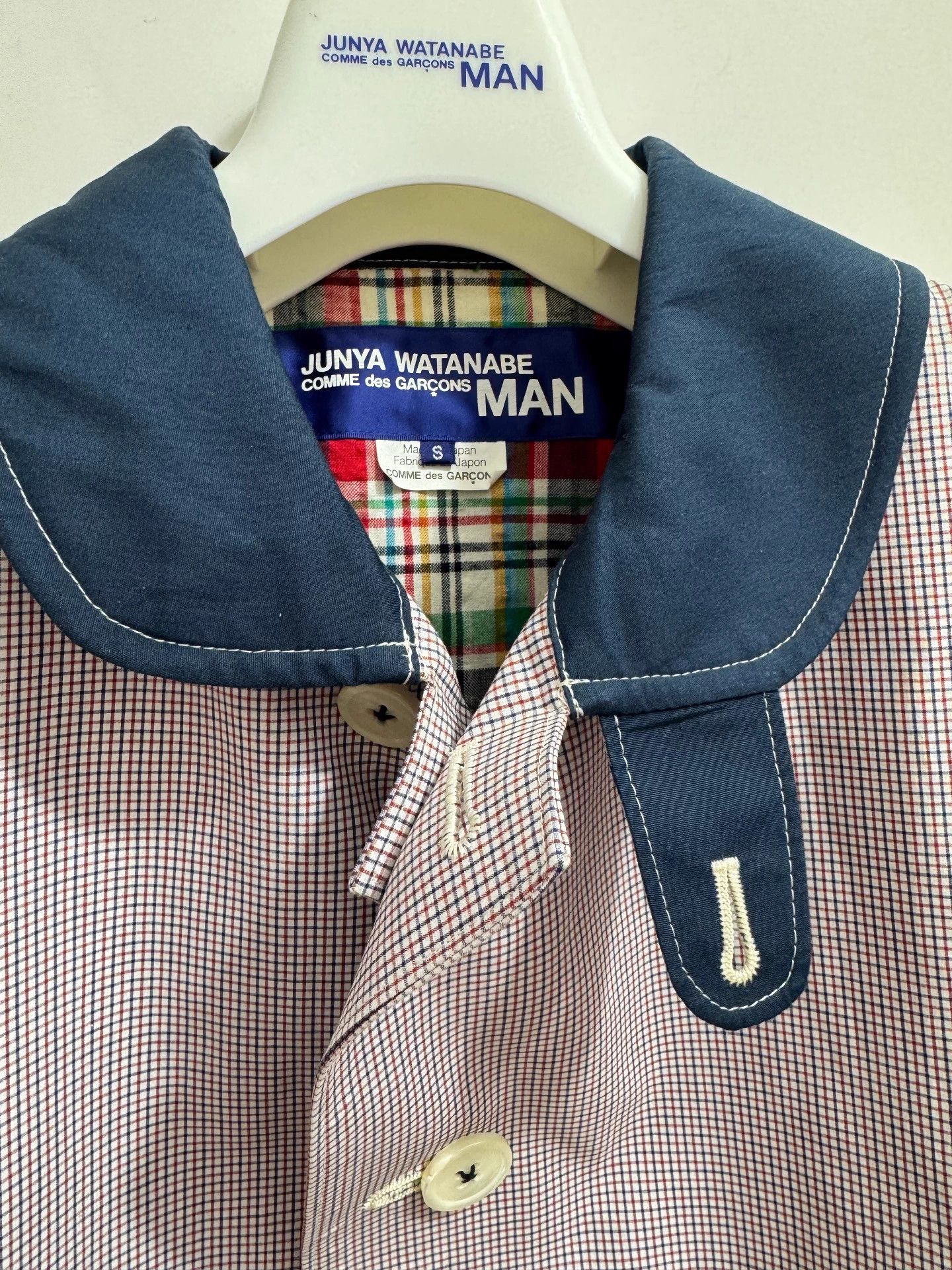 Junya Watanabe Junya Watanabe MAN CDG hard stiff fabric S jacket Size US S / EU 44-46 / 1 - 5 Thumbnail