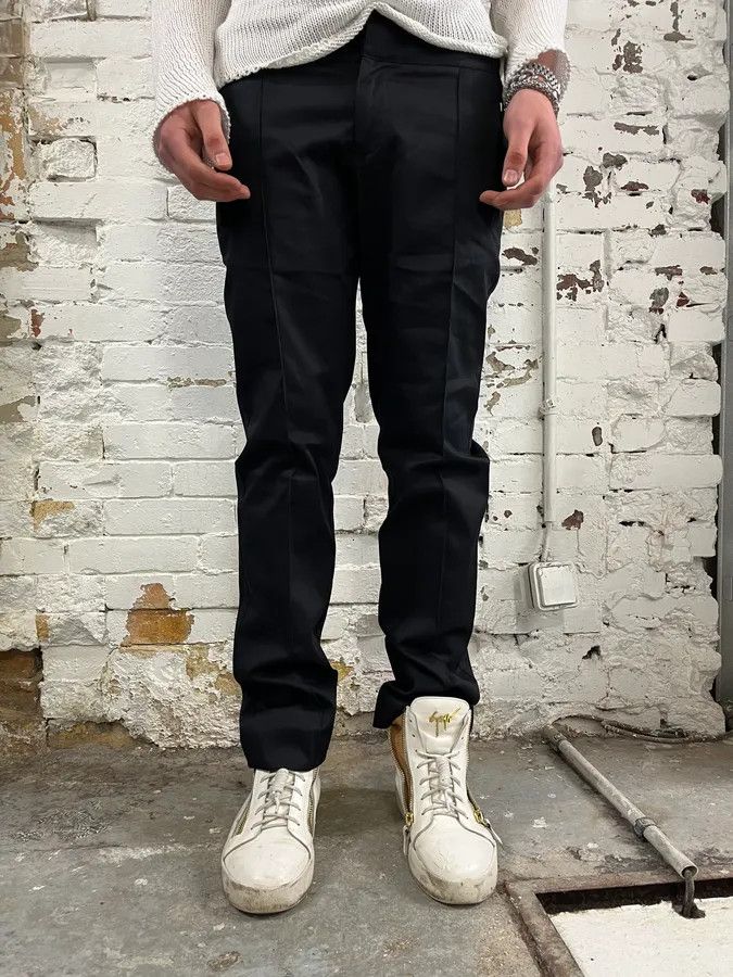 Gucci Gucci Black Zip Slim Tailored Pants Size US 34 / EU 50 - 2 Thumbnail