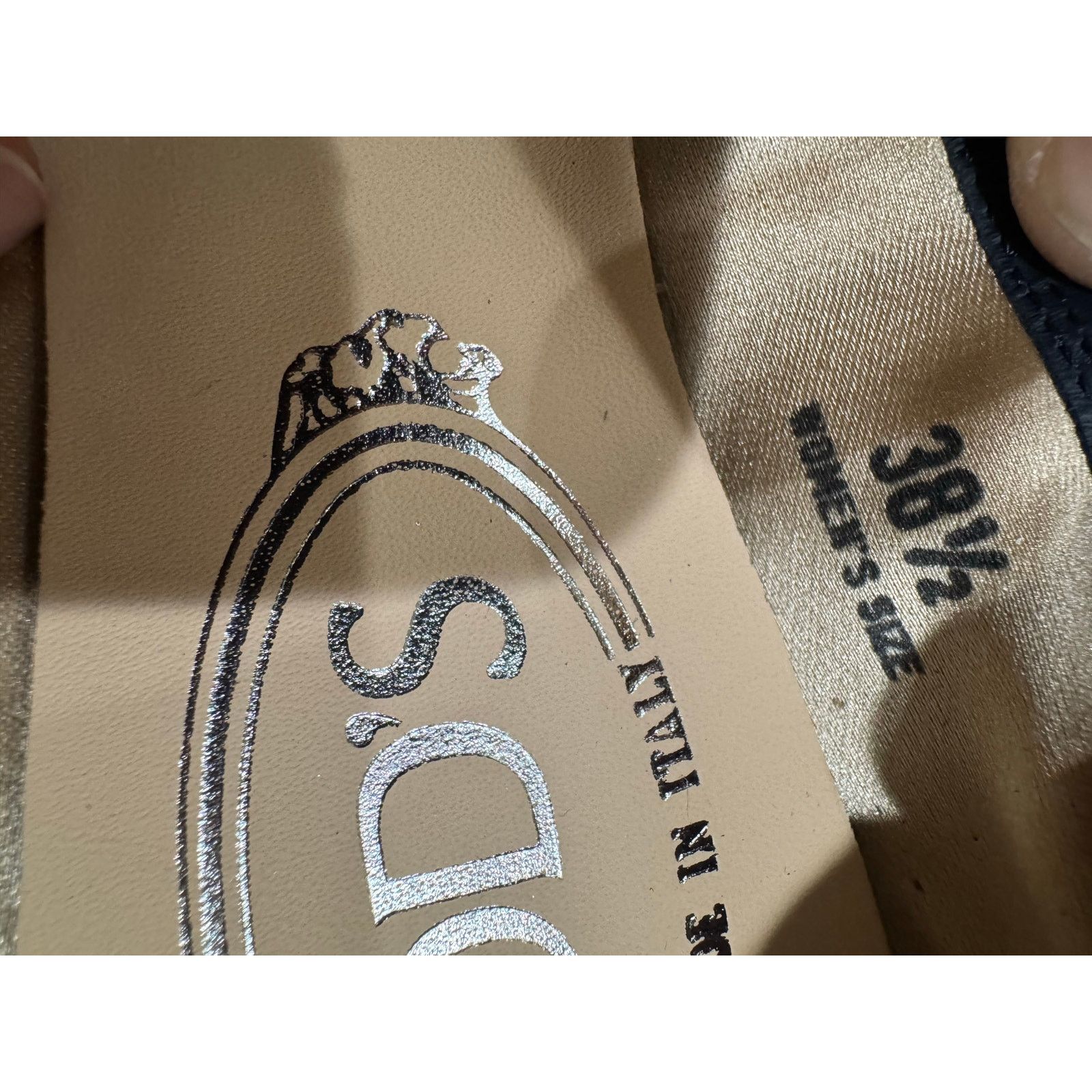 Tod's Tods Blue Suede Ballerina Dee Laccetto Ballet flats sz. 38.5 Size US 8.5 / IT 38.5 - 9 Thumbnail