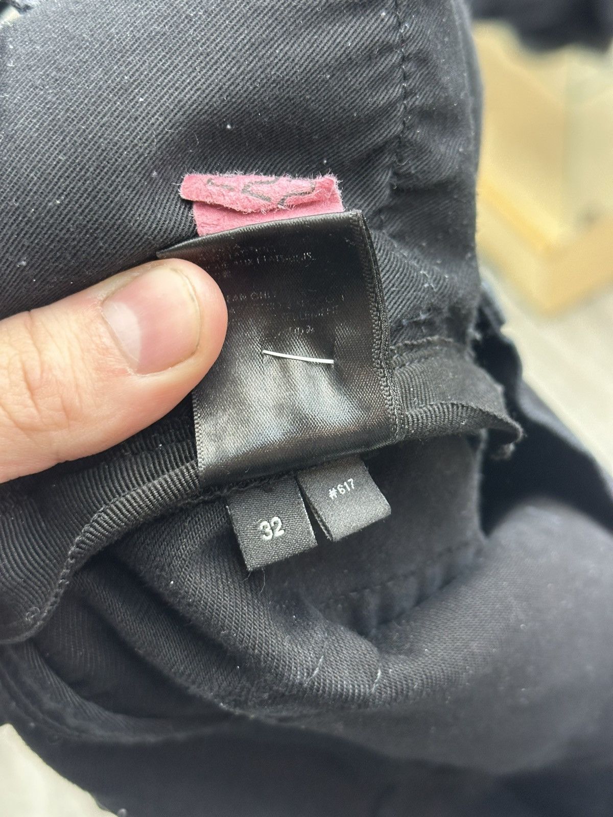 Amiri Amiri MX1 Black Leather Patches Sz32 Size US 32 / EU 48 - 5 Thumbnail