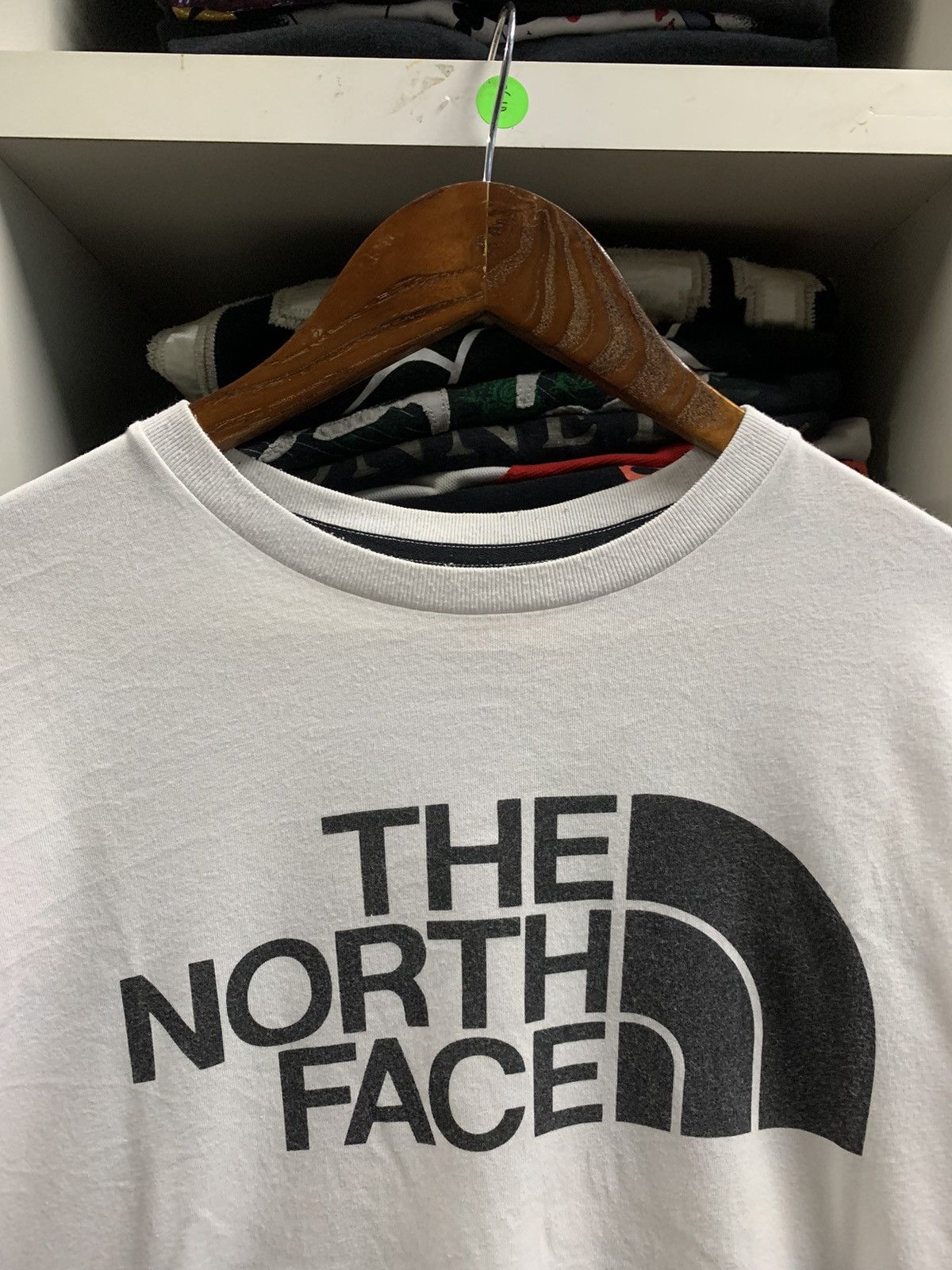The North Face × Vintage The North Face big logo white shirt Size US L / EU 52-54 / 3 - 4 Thumbnail