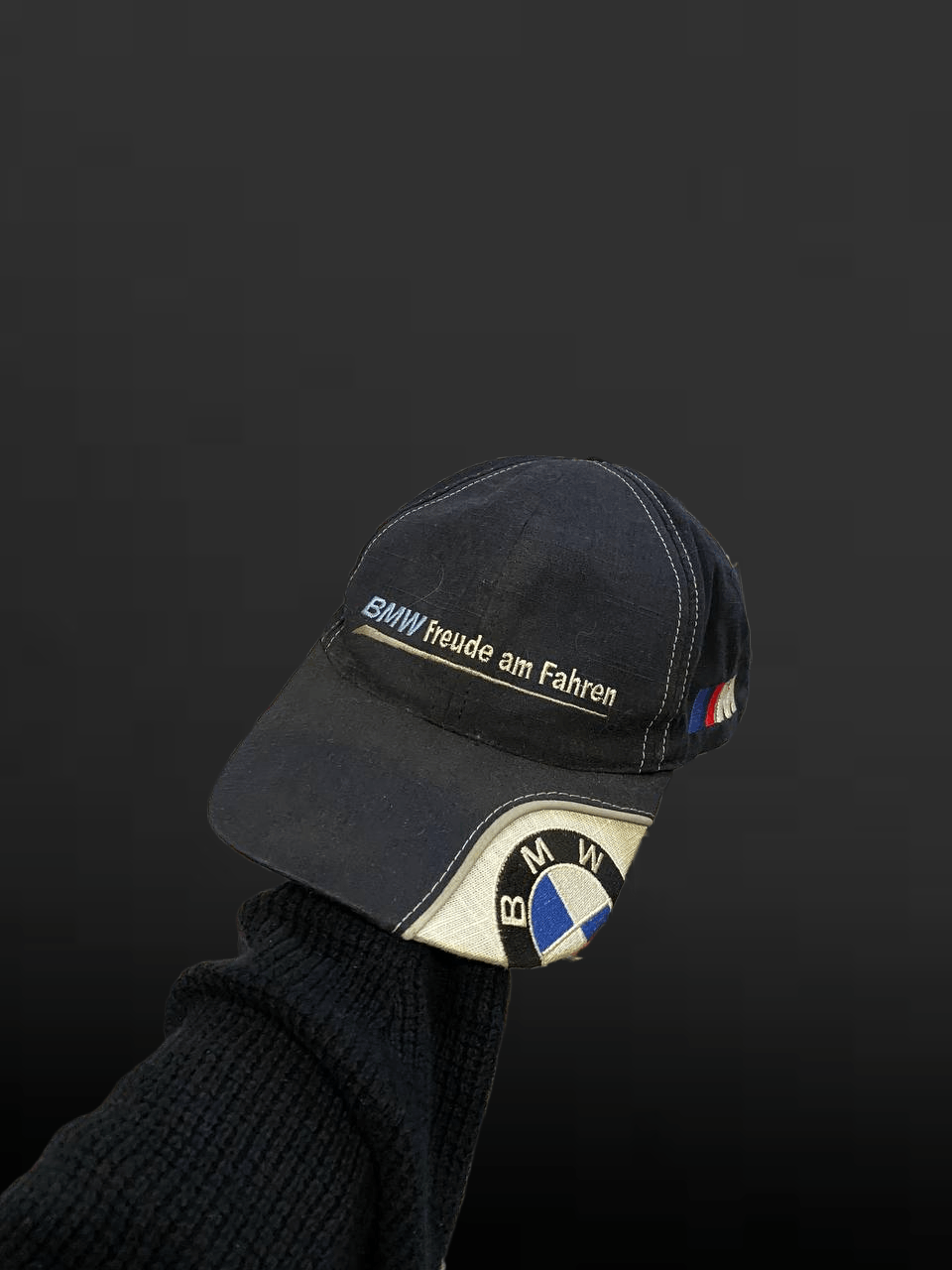 Vintage Vintage hat logo BMW Racing Embroidered cap Size ONE SIZE - 1 Thumbnail