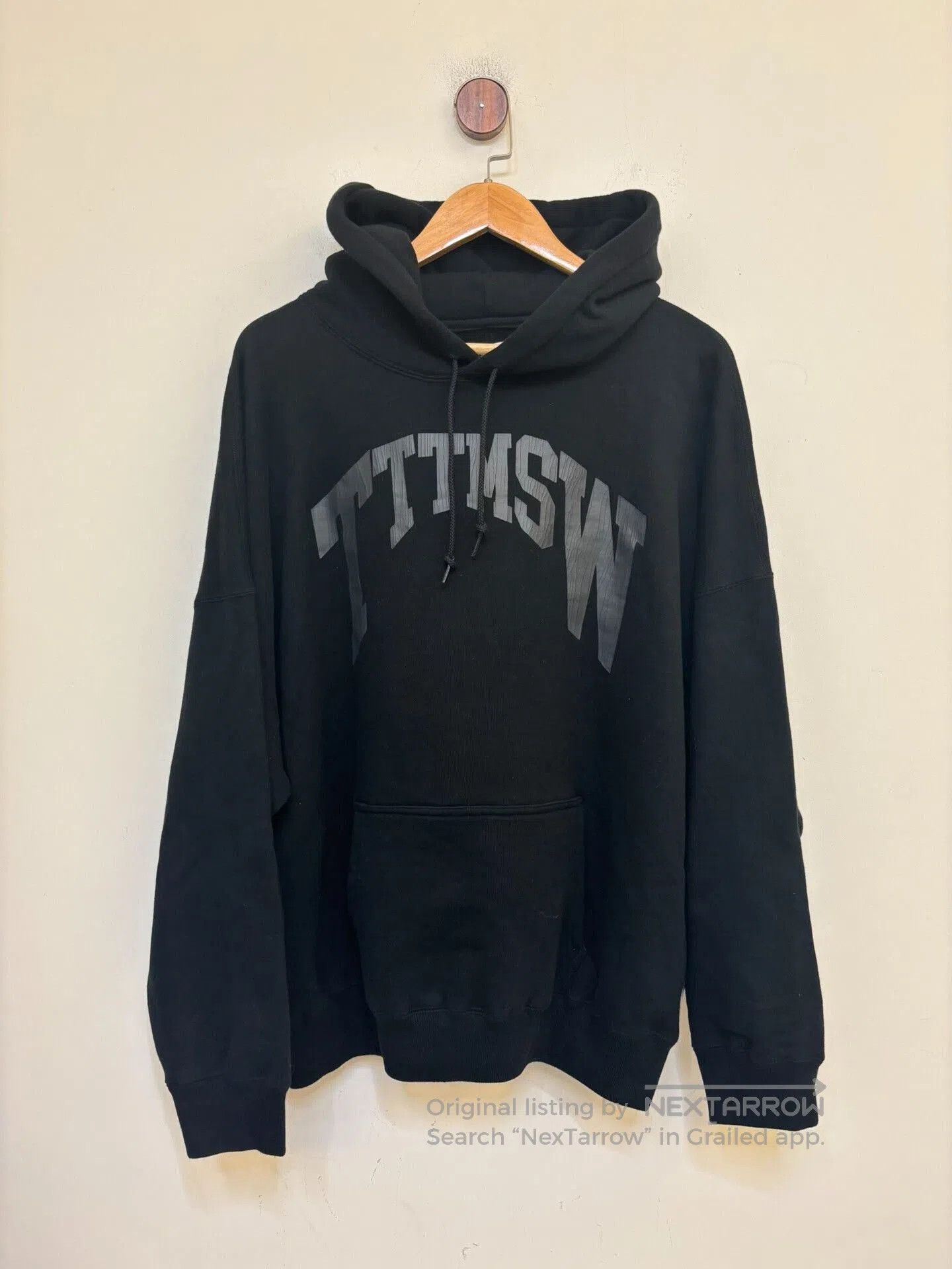 TMT TTT MSW Cracked Print Oversized Hoodie. Size US XL / EU 56 / 4 - 1 Thumbnail