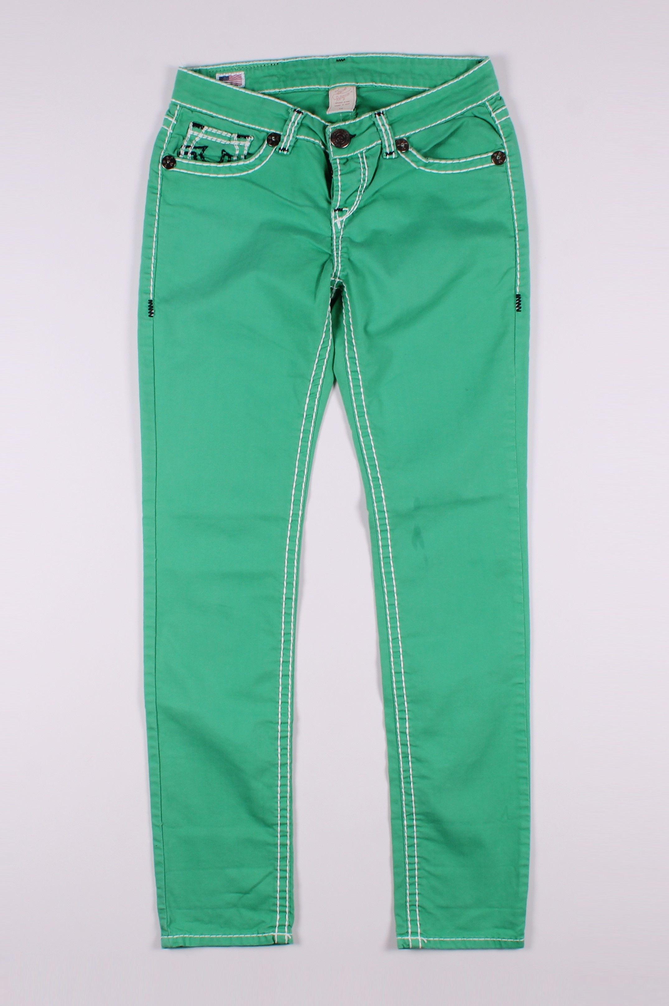 True Religion Vintage True Religion Y2K Skinny Jeans Size 30" / US 8 / IT 44 - 1 Thumbnail