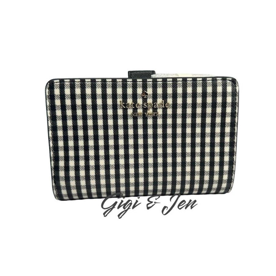 Kate Spade Kate spade Madison Jazzy Gingham Printed Medium Wallet Size ONE SIZE - 1 Thumbnail