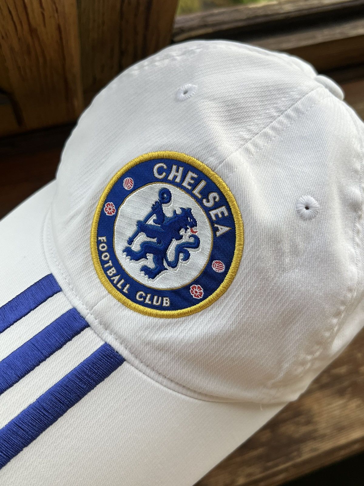 Vintage Vintage Chelsea Adidas Football Cap Size ONE SIZE - 5 Thumbnail