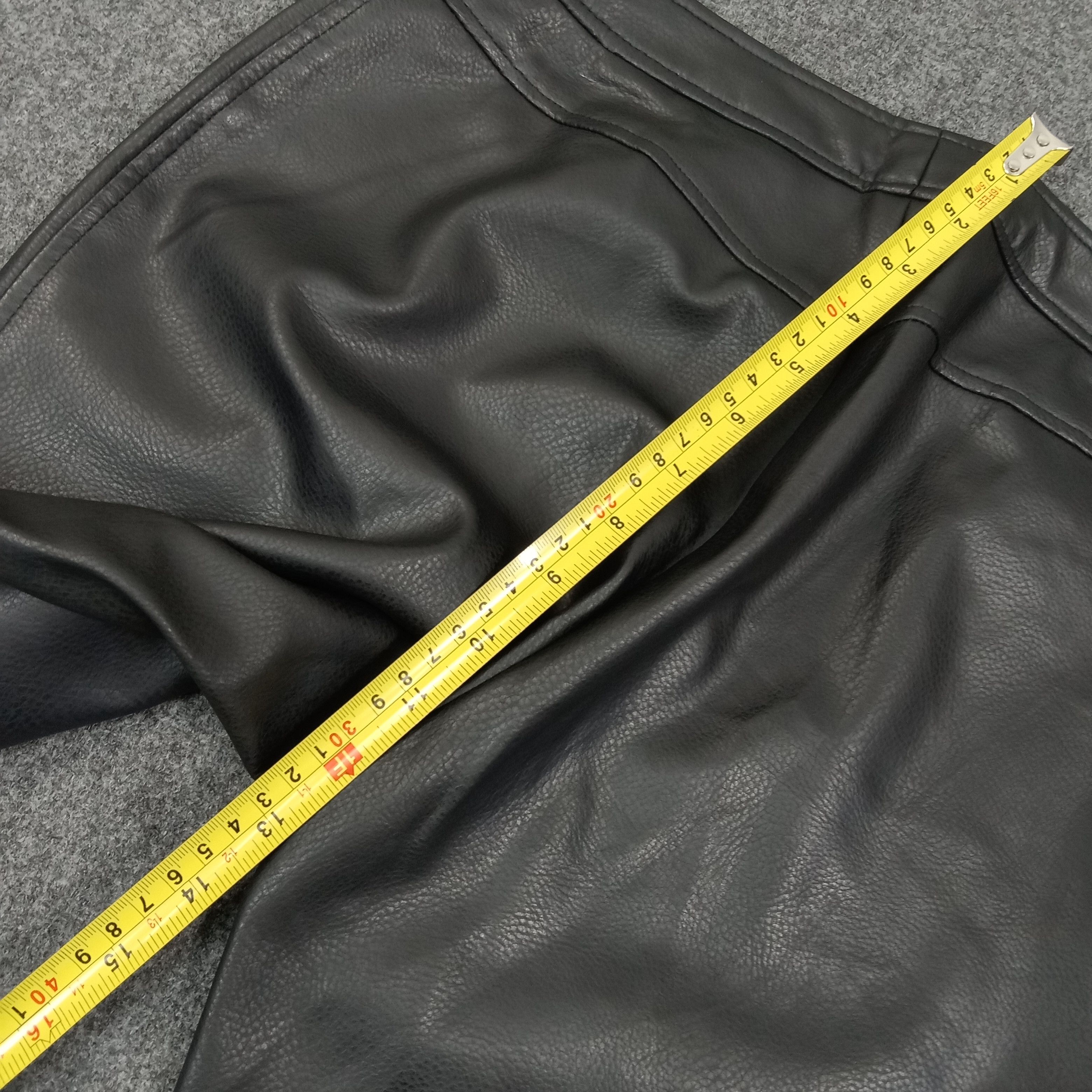 Leather Marella Tricot Italian Brand Leather Pants c235n38 Size US 28 / EU 44 - 11 Thumbnail