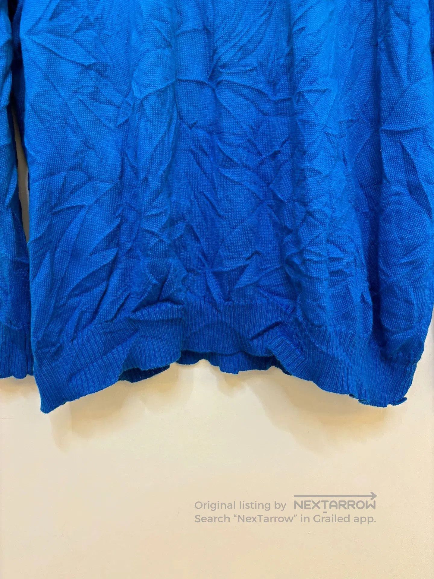 Balenciaga Balenciaga 20FW Pleated Knit Sweater. Size US M / EU 48-50 / 2 - 7 Thumbnail