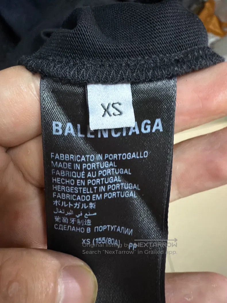 Balenciaga Balenciaga Eiffel Tower Printed Long Sleeve Size US XS / EU 42 / 0 - 4 Thumbnail