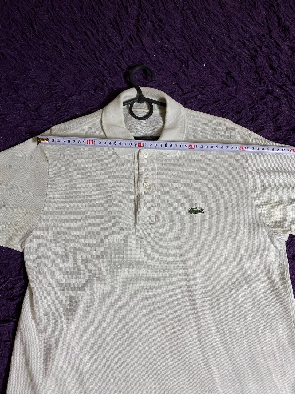 Lacoste × Vintage Lacoste vintage luxury streetwear v-neck tee Size US M / EU 48-50 / 2 - 12 Thumbnail