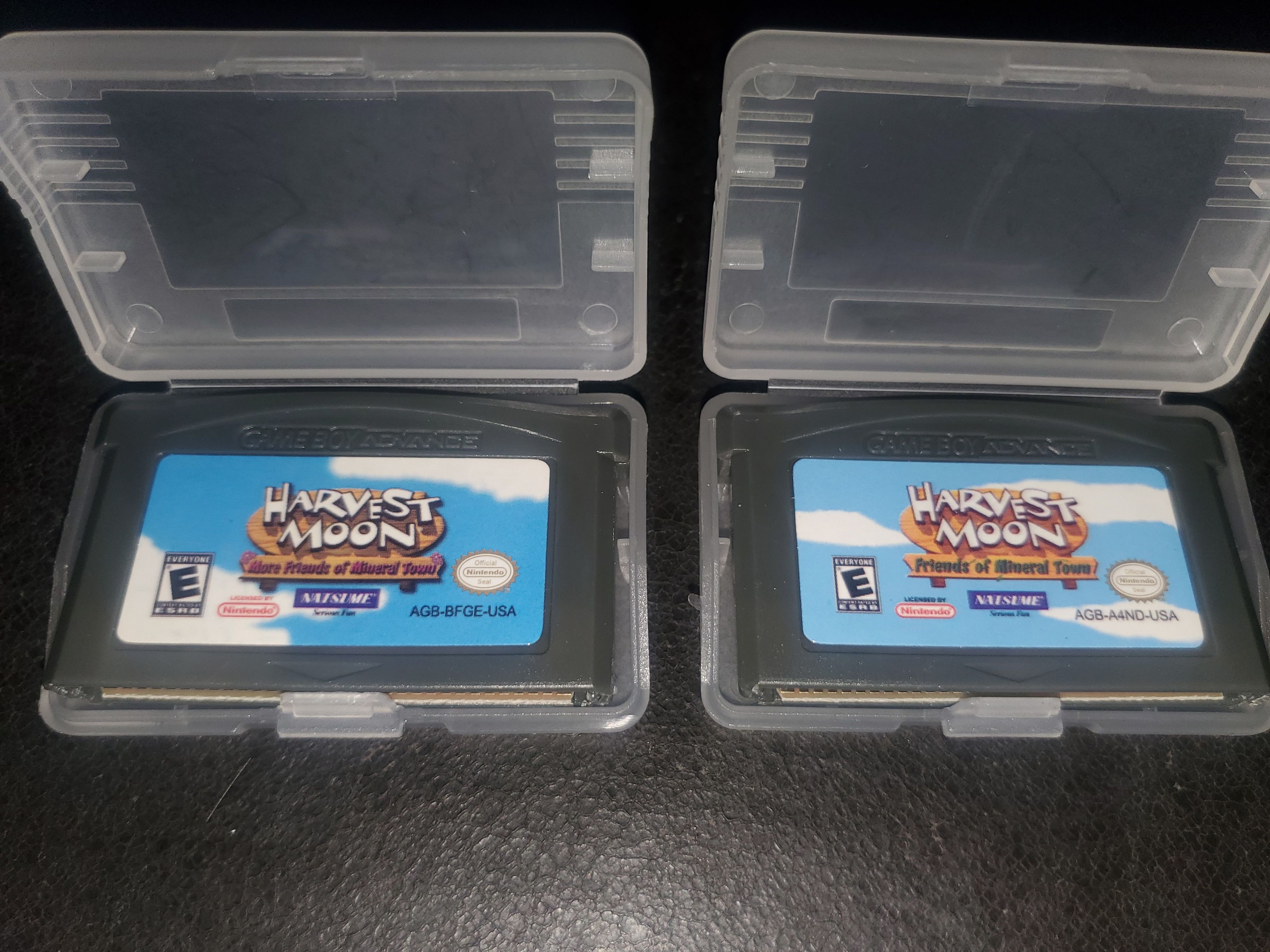 Nintendo Harvest Moon Friends and More Friends Mineral Town GBA Game Size ONE SIZE - 2 Thumbnail