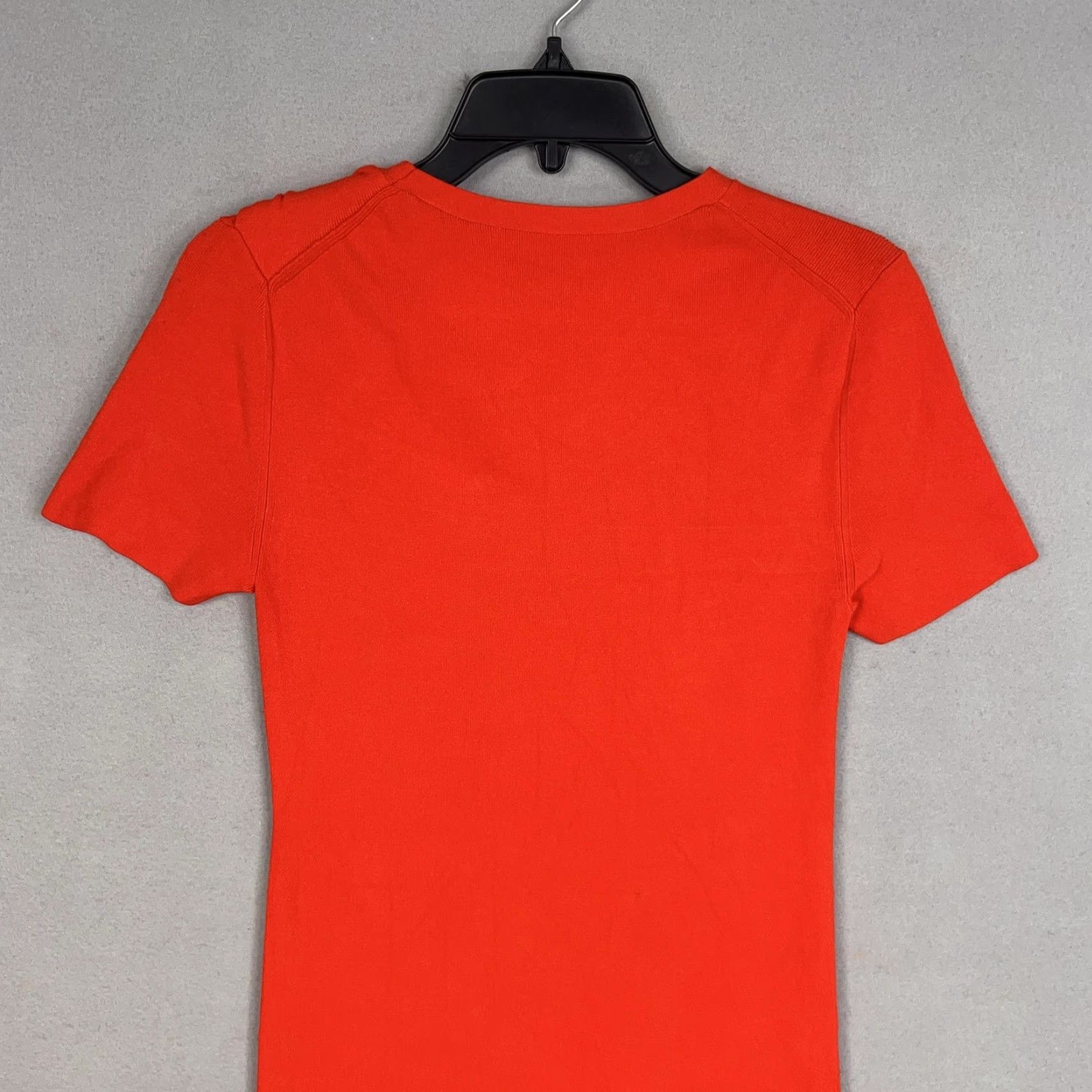 Helmut Lang HELMUT LANG Dress Womens XS Red Asymmetrical Hem Midi Cocktail Party Minimal T-Shirt Dress Women Womens XS Red Capsule Holiday Mens Womens Size XS / US 0-2 / IT 36-38 - 7 Thumbnail