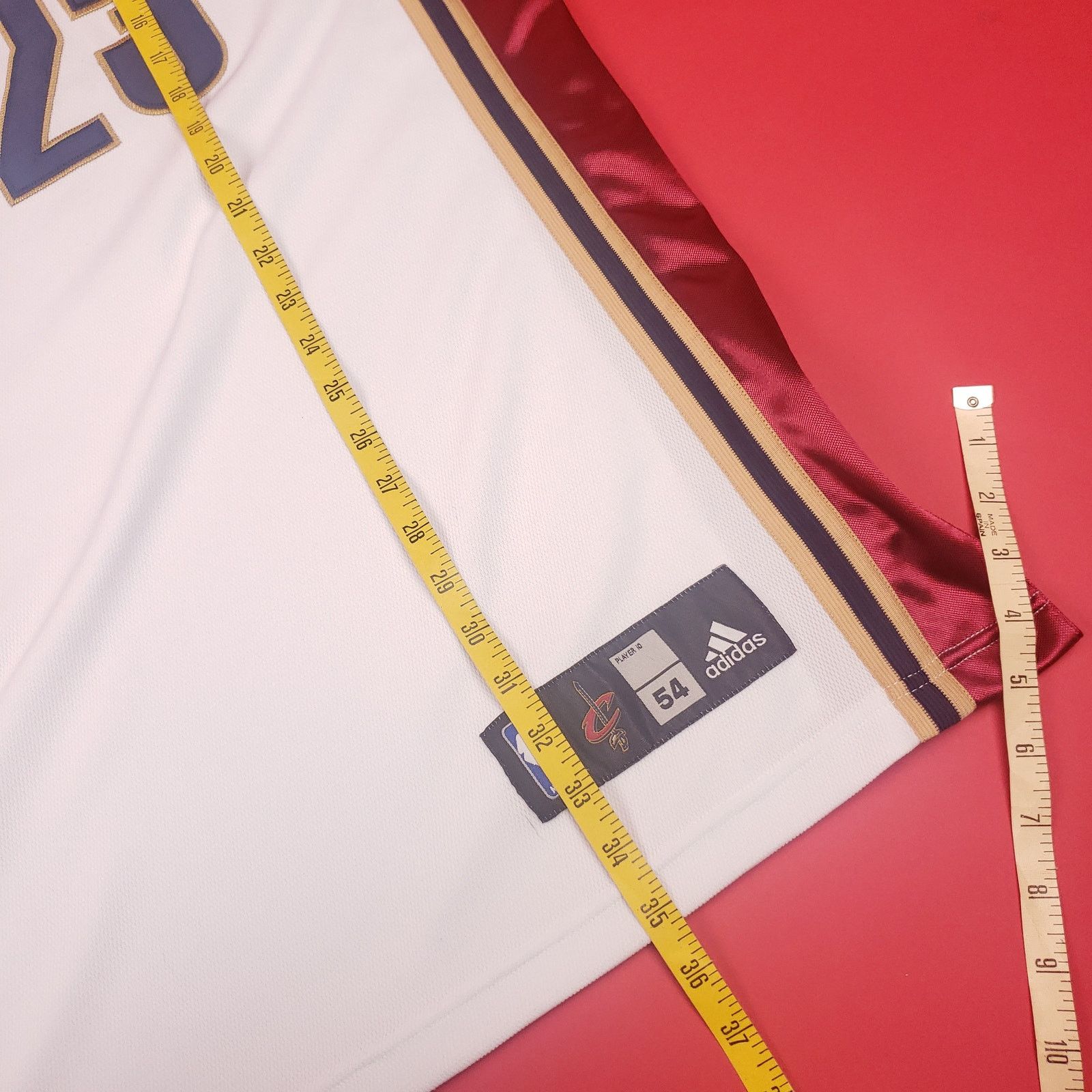 Adidas 2004 LeBron James Cleveland Cavs Cavaliers Adidas Jersey 54 Size US XL / EU 56 / 4 - 14 Thumbnail