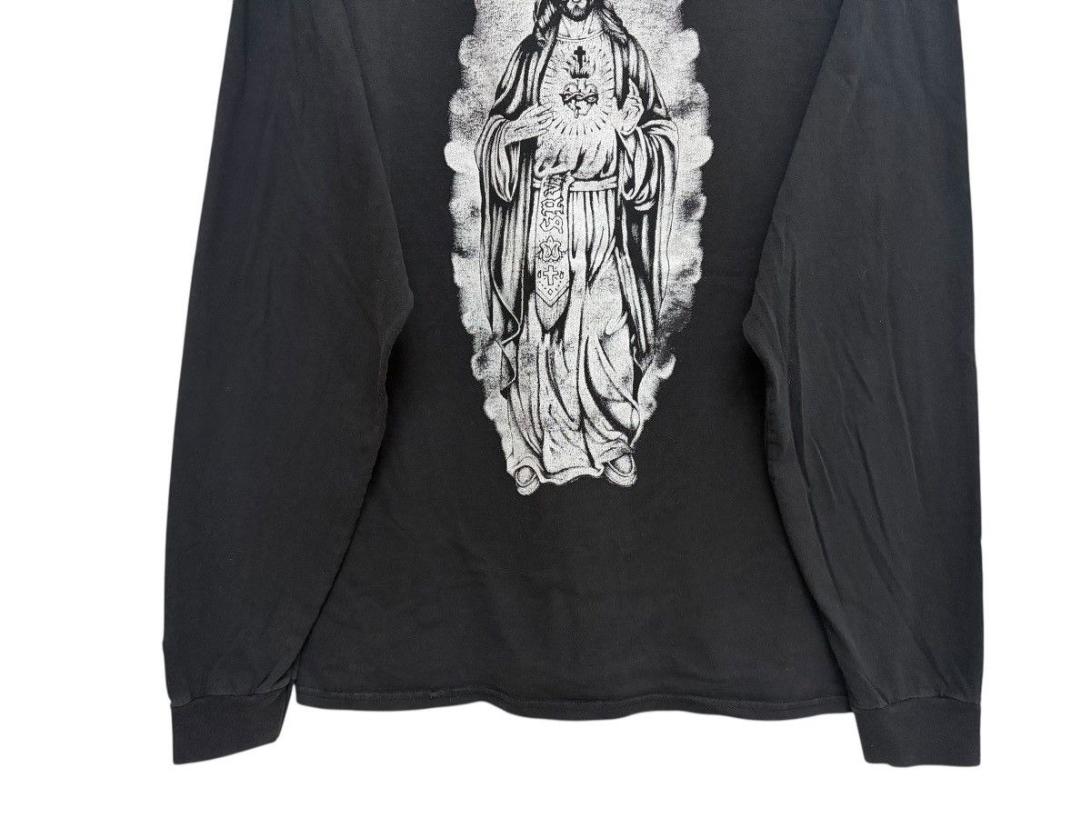 Champion DOPE 🔥 SRVNTZ BIG BACK THE SACRED HEART JESUS GRAPHICAL TEE Size US L / EU 52-54 / 3 - 9 Thumbnail