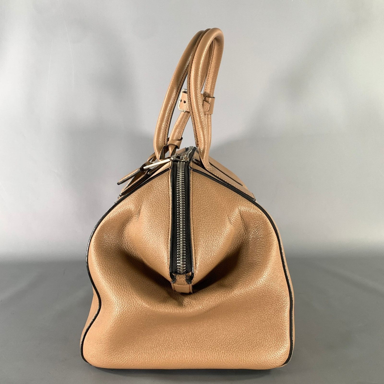 Marc Jacobs MARC JACOBS Tan Pebble Grain Leather Satchel HandBags Size ONE SIZE - 5 Thumbnail