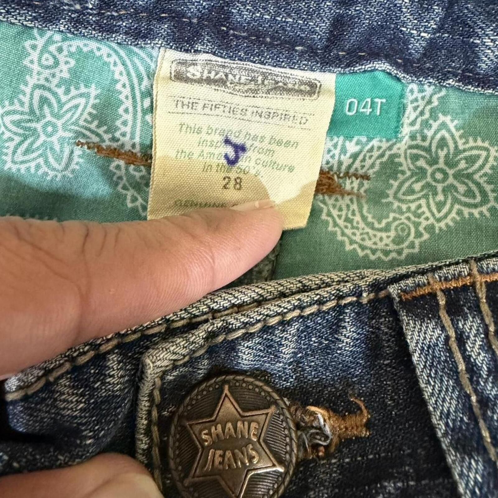 Other Shane Jeans patchwork skinny fit denim jeans Size US 30 / EU 46 - 7 Thumbnail