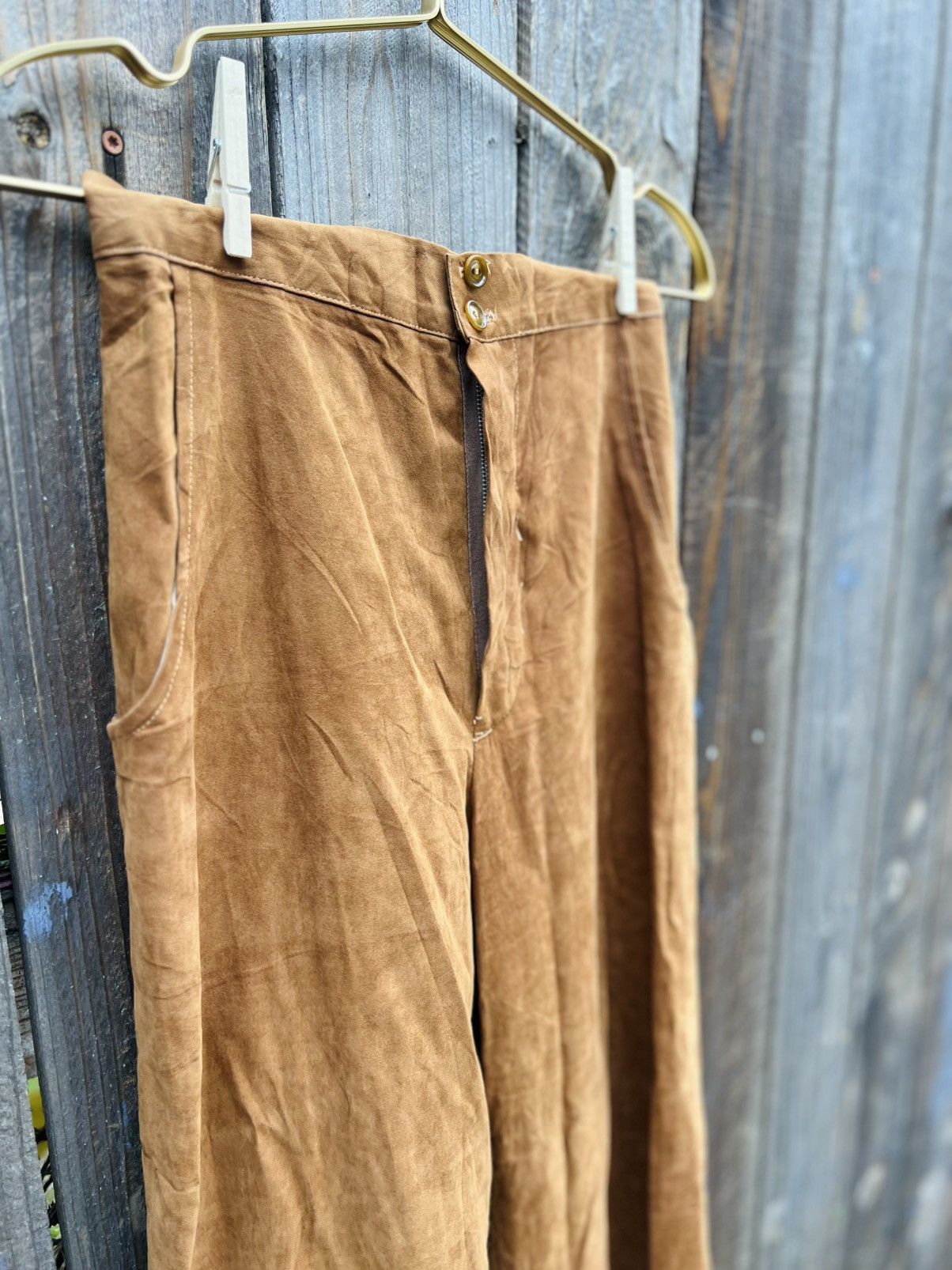 Vintage Suede, high waisted dress pants Size 26" / US 2 / IT 38 - 7 Thumbnail