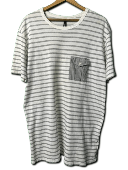 Silas SILAS Uniform Style Chest Pocket Stripe T-Shirt Size US M / EU 48-50 / 2 - 1 Thumbnail