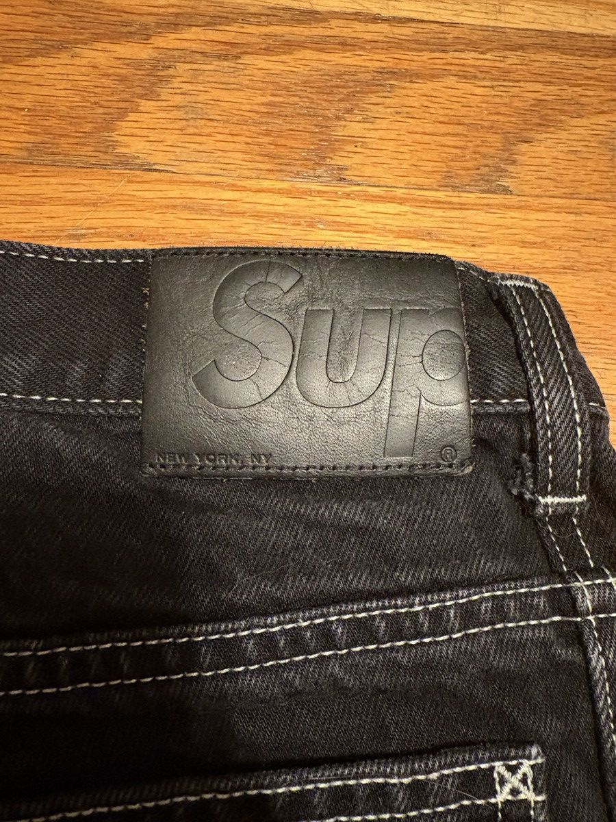 Supreme Supreme Radial Embroidered Loose Fit Jeans Size US 36 / EU 52 - 4 Thumbnail
