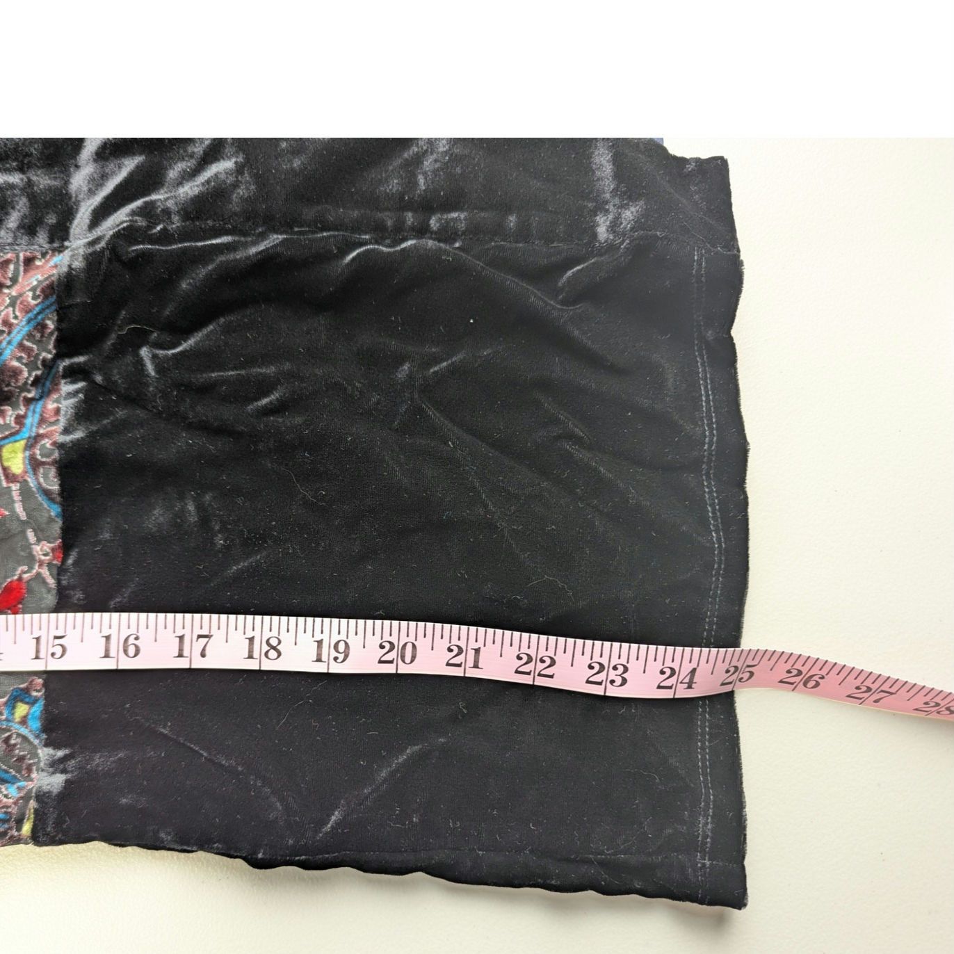 Chicos Velvet Burnout Jacket Multicolor Pattern Witchy Whimsigoth Size S / US 4 / IT 40 - 8 Thumbnail
