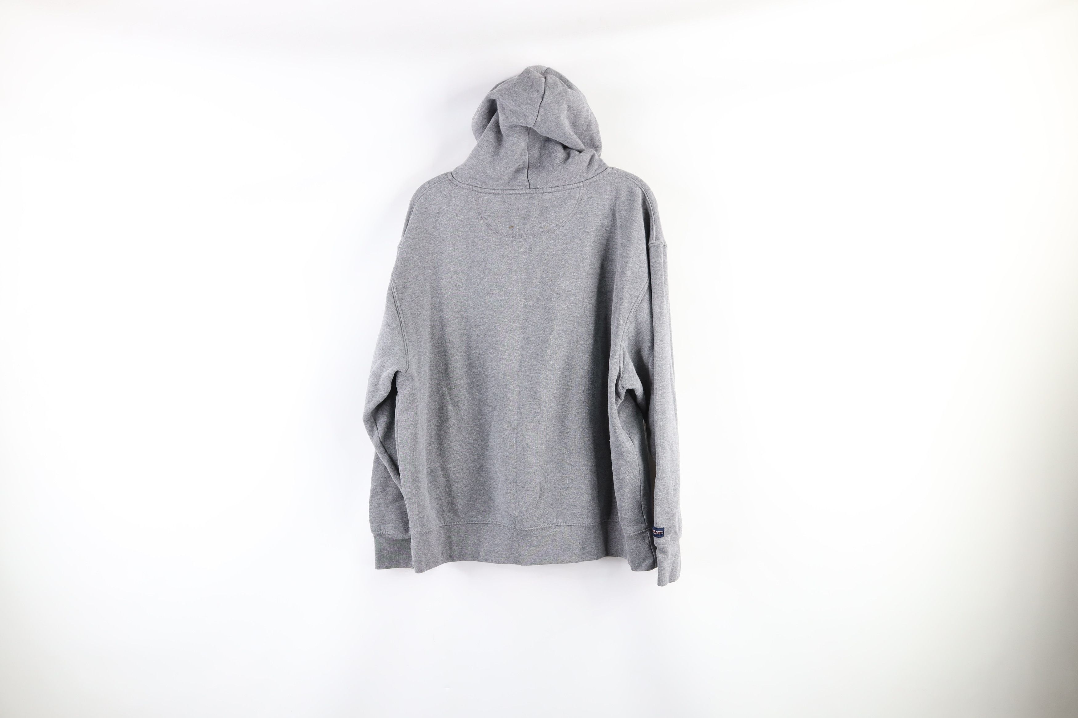 Jansport × Vintage Vintage 90s Spell Out Notre Dame University Hoodie Gray Size US L / EU 52-54 / 3 - 7 Thumbnail