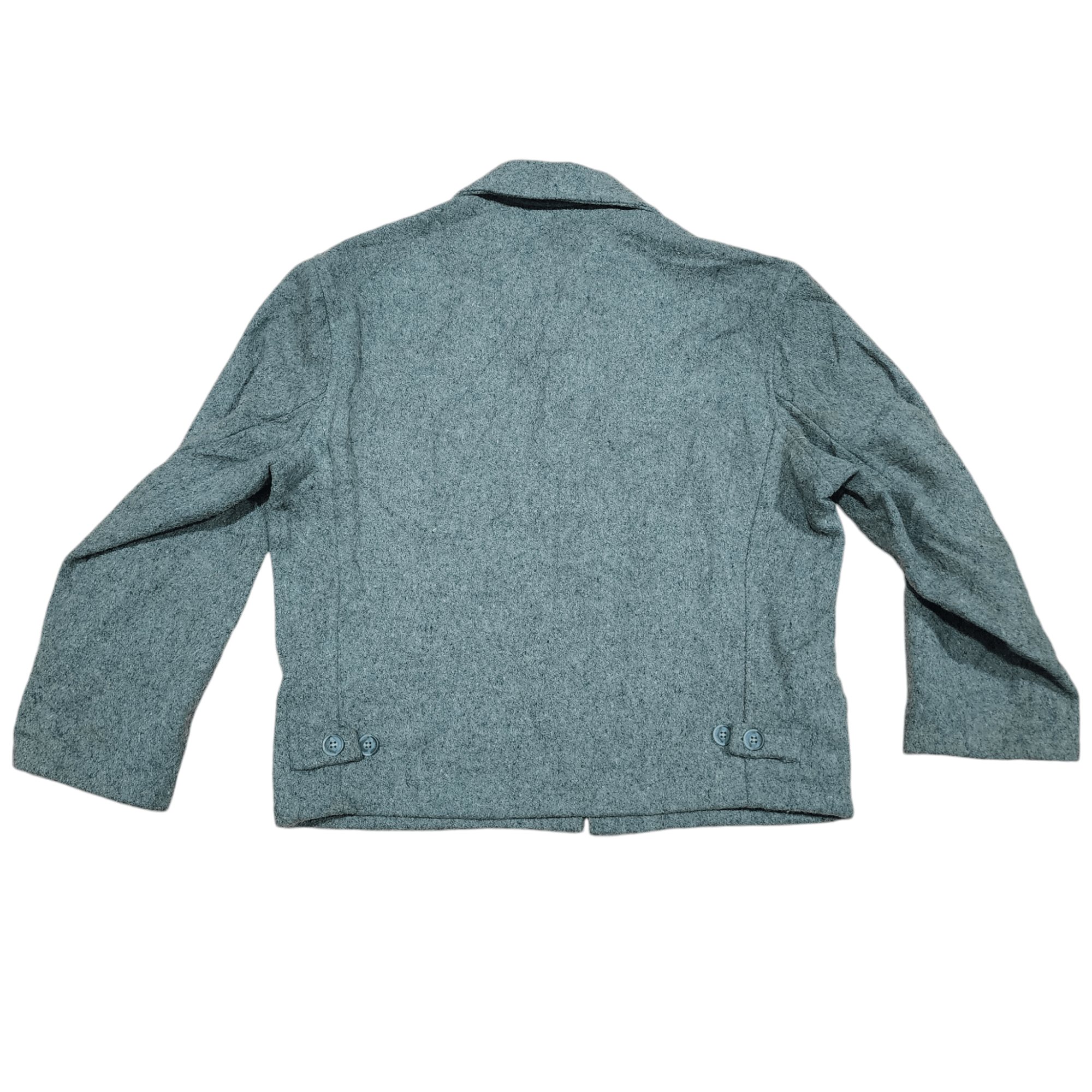 Beams Zipper Wool Jacket