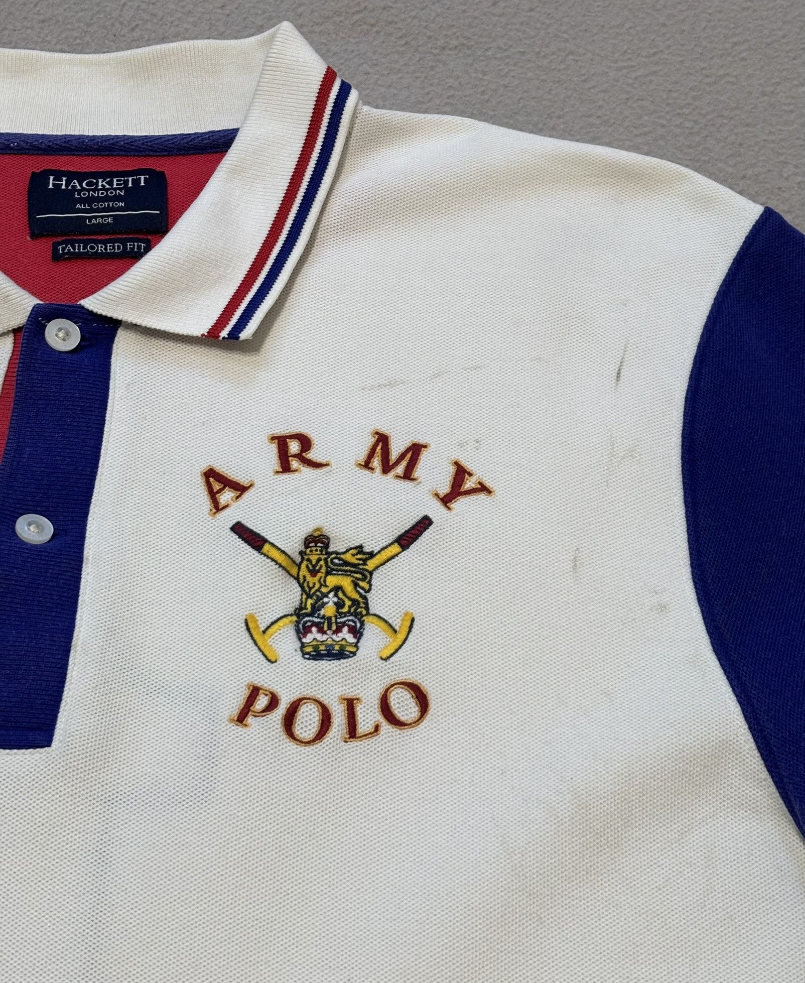 Hackett Polo Hackett London Army Polo #1 Size. L Size US L / EU 52-54 / 3 - 7 Thumbnail