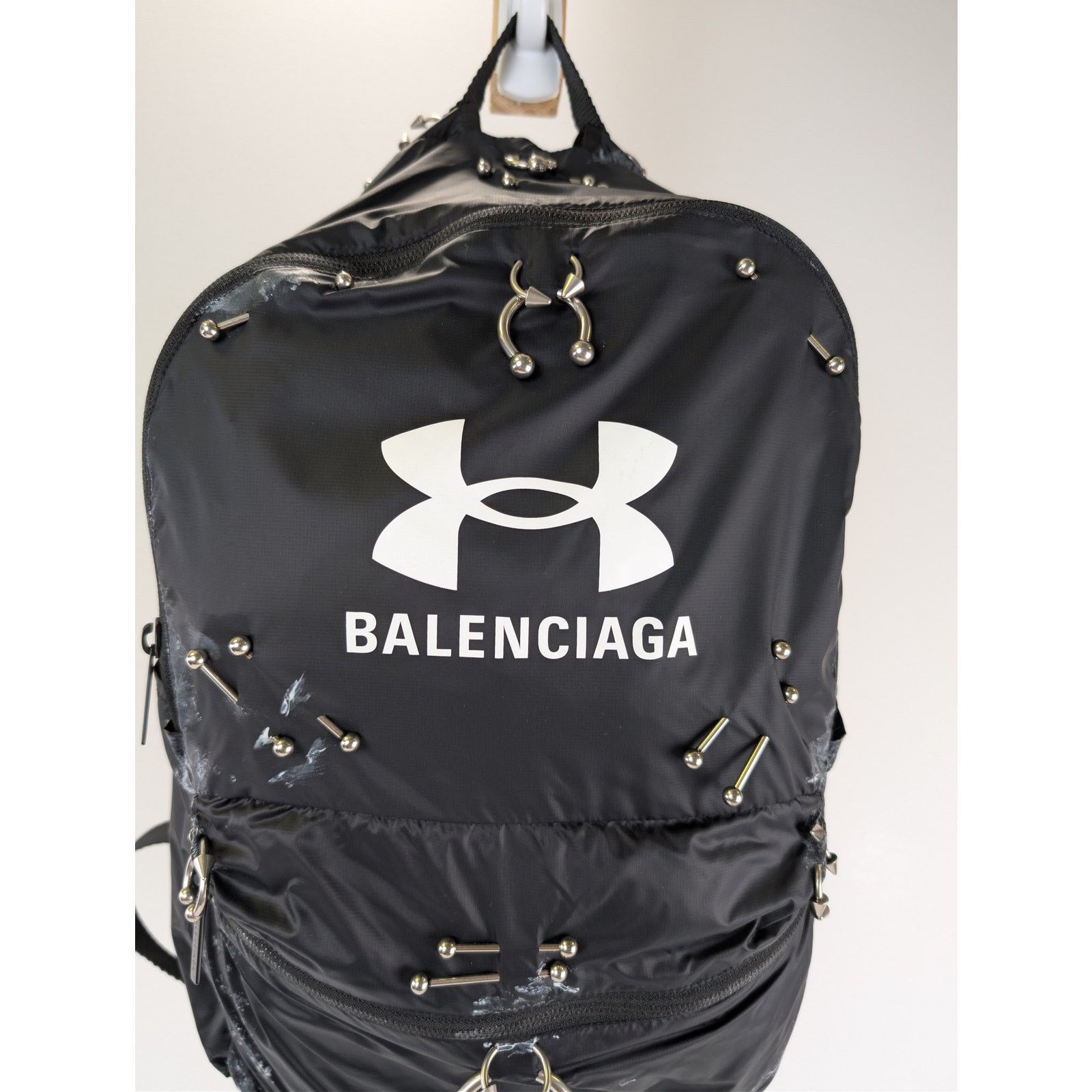 Balenciaga × Under Armour o1rshd1 Size: OS / Backpack Invisible Ripst in Black Size ONE SIZE - 2 Thumbnail