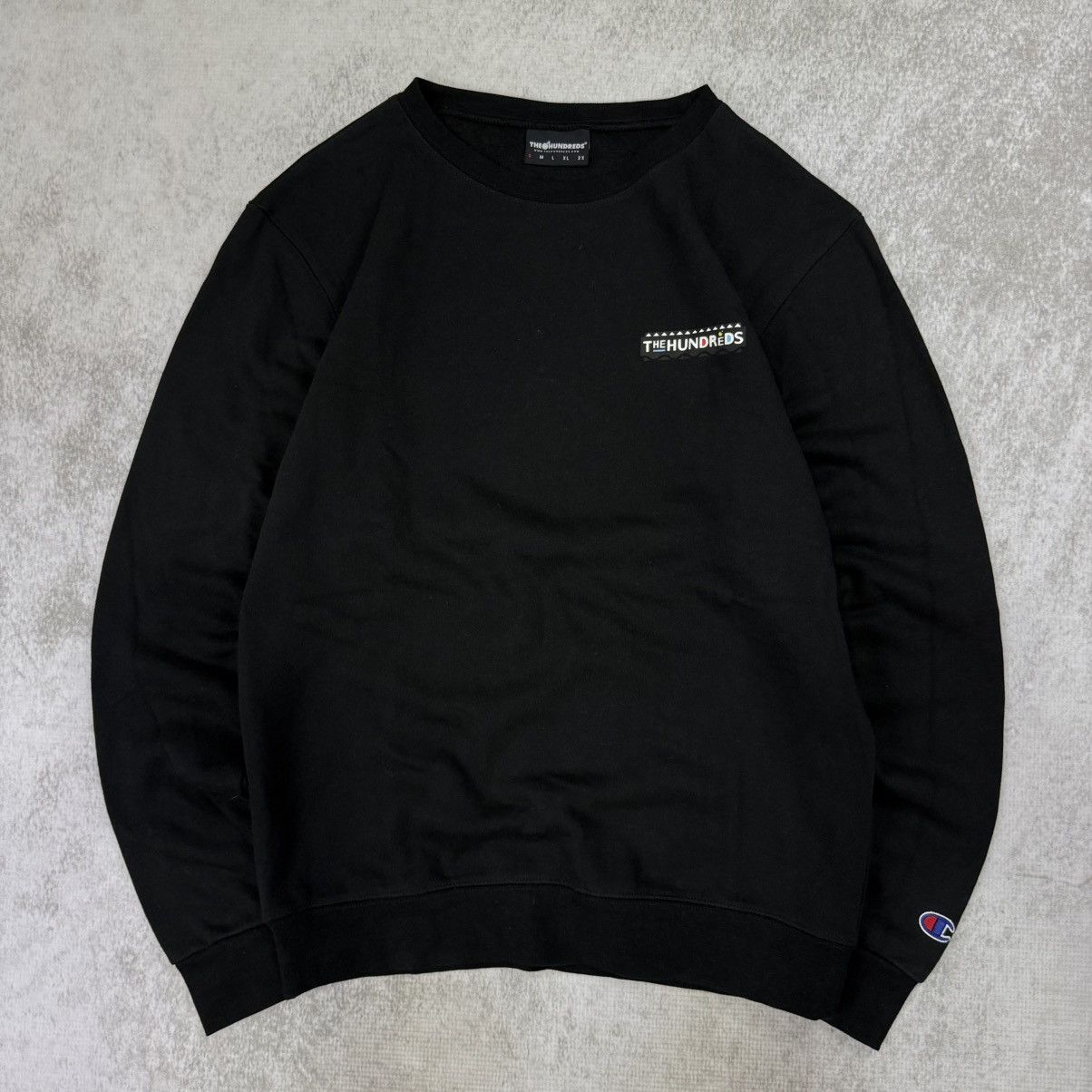 The Hundreds The Hundreds x Champion black sweatshirt Size US S / EU 44-46 / 1 - 1 Thumbnail