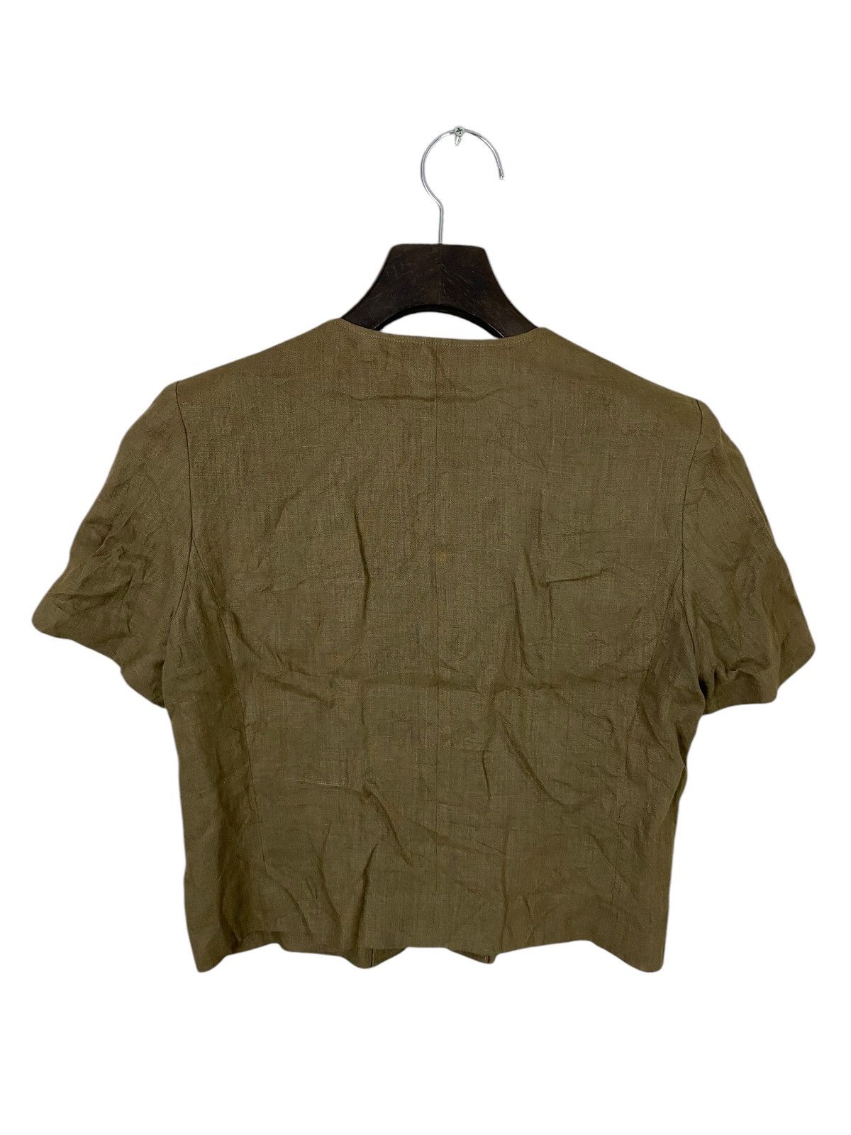 Chloe × Designer × See by Chloe Vintage 80s miss chloe crop shirt size 40 Size XS / US 0-2 / IT 36-38 - 4 Thumbnail