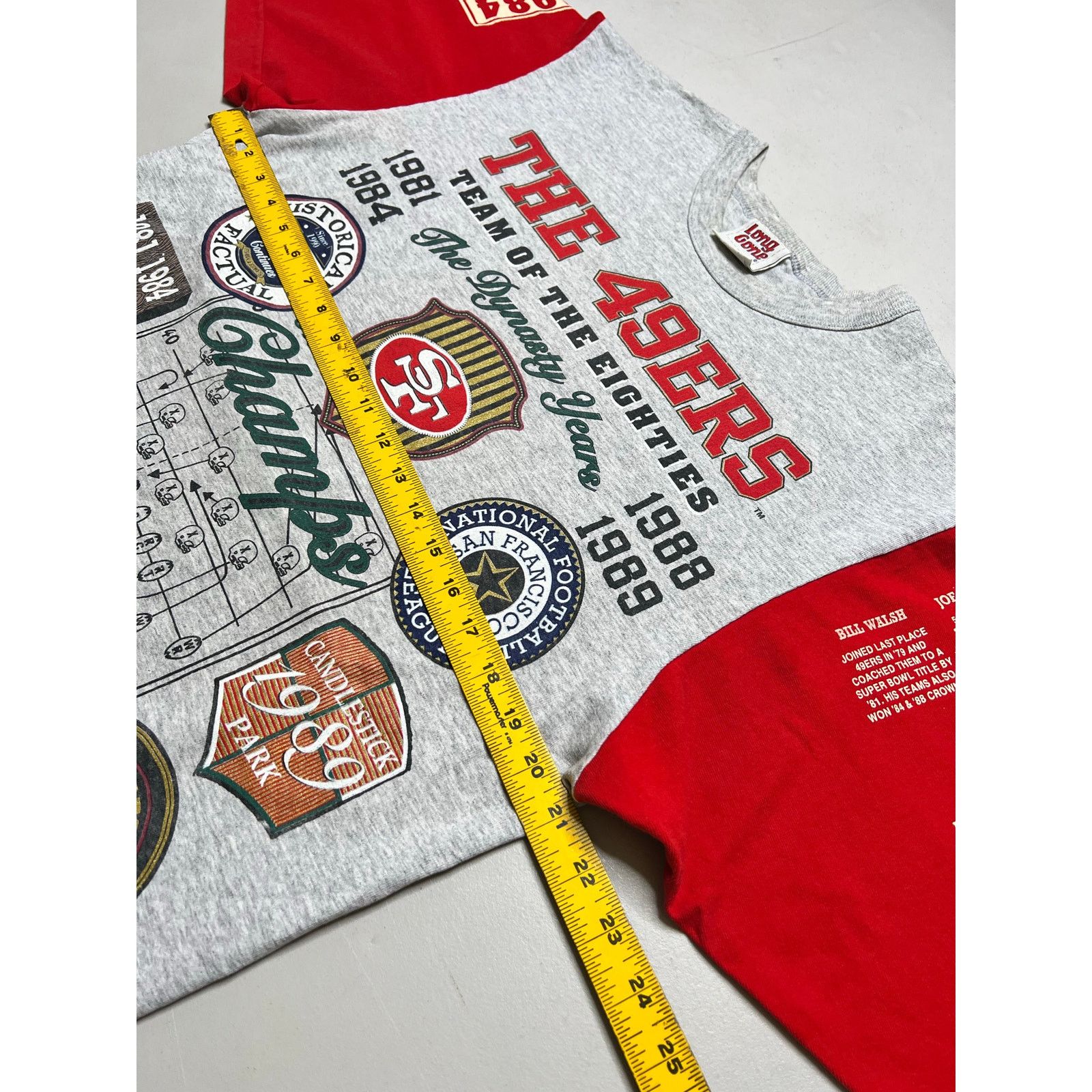 Vintage Vintage 1993 Long Gone NFL San Francisco 49ers Large USA Size US L / EU 52-54 / 3 - 7 Thumbnail