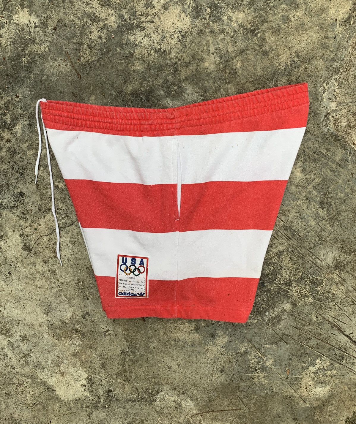 Adidas × USA Olympics × Vintage 1988s Adidas USA Olympics Shorts Size US 37 - 4 Thumbnail