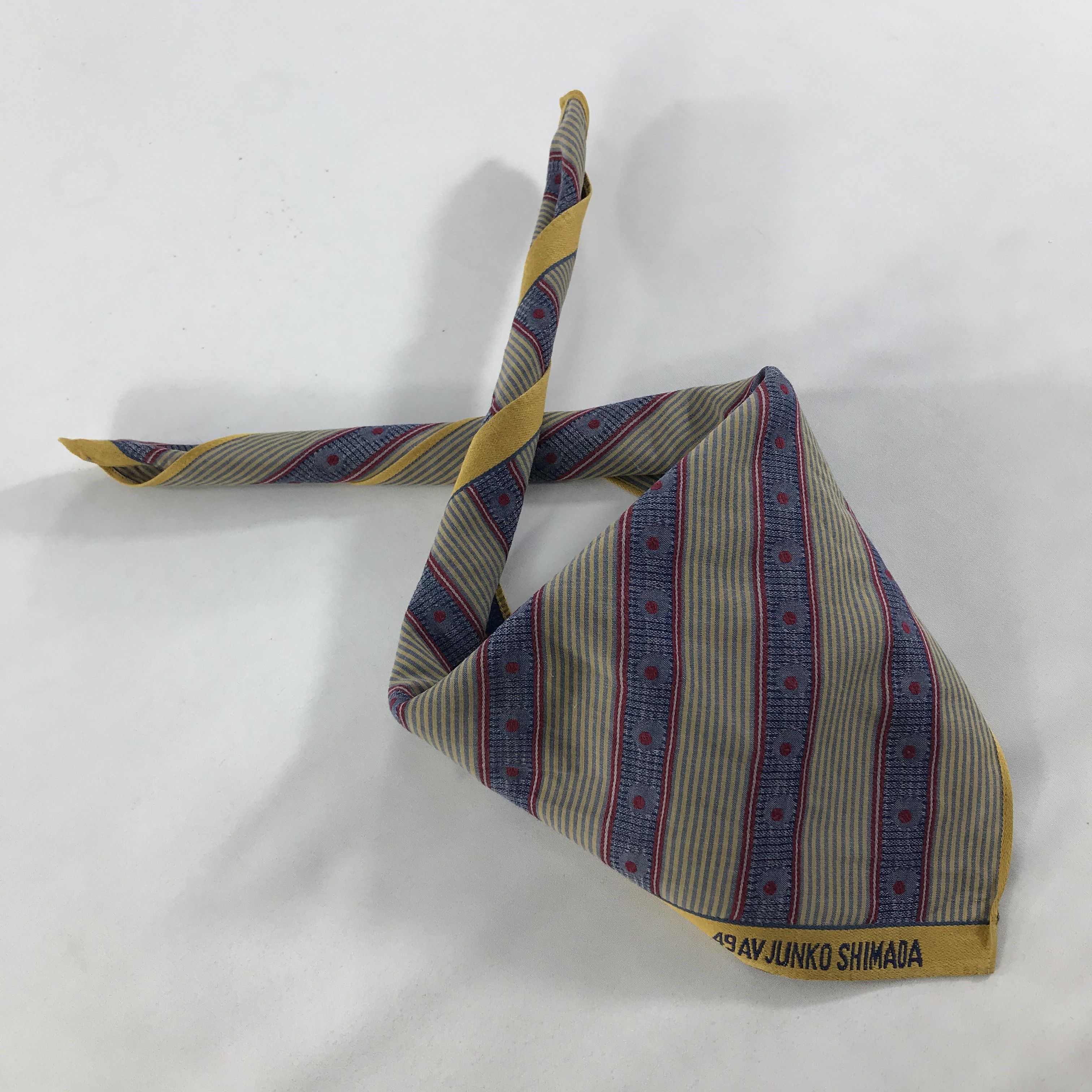 Junko Shimada × Vintage Junko Shimada Bandana / Handkerchief / Neckerchief -S1725 Size ONE SIZE - 4 Thumbnail