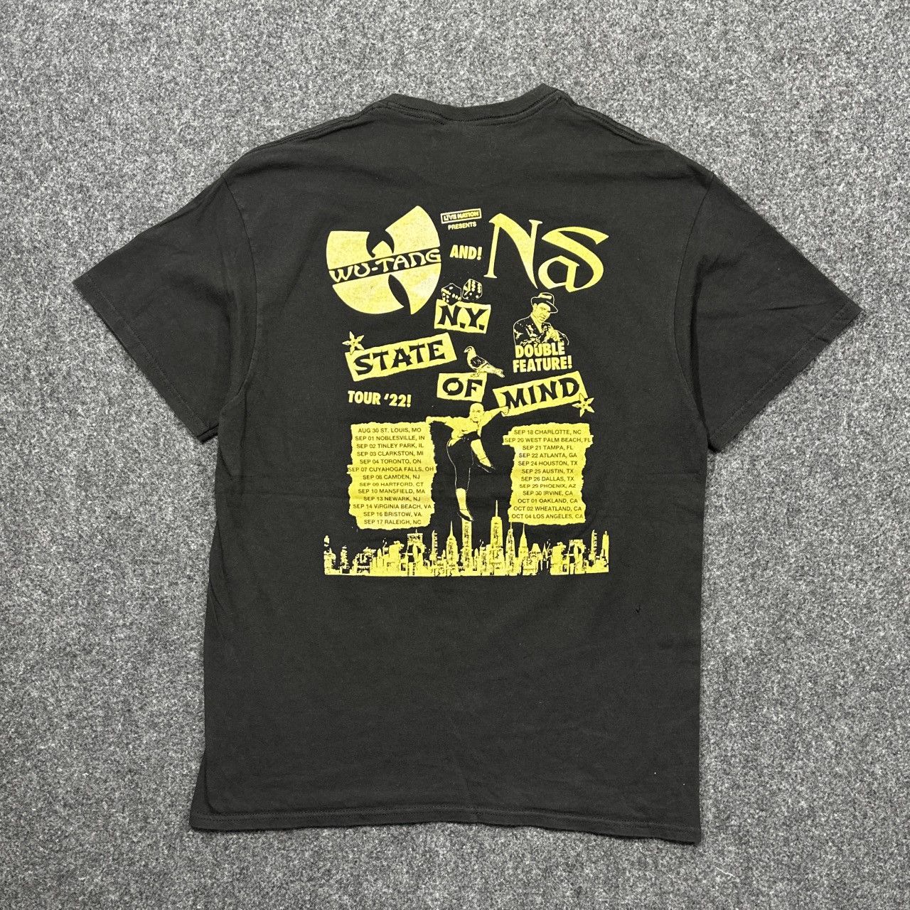 Delta NAS WUTANG STATE OF MIND TOUR RARE Size US L / EU 52-54 / 3 - 3 Thumbnail