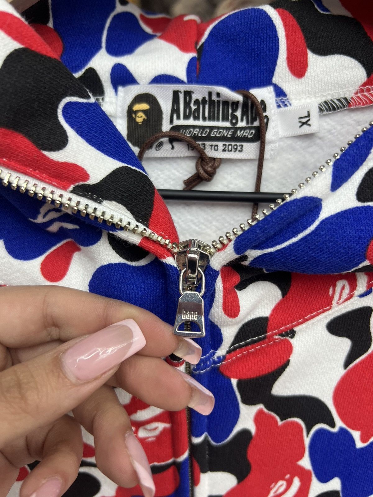 Bape Bape Shark London Camo Fullzip Hoodie Size US XL / EU 56 / 4 - 8 Thumbnail