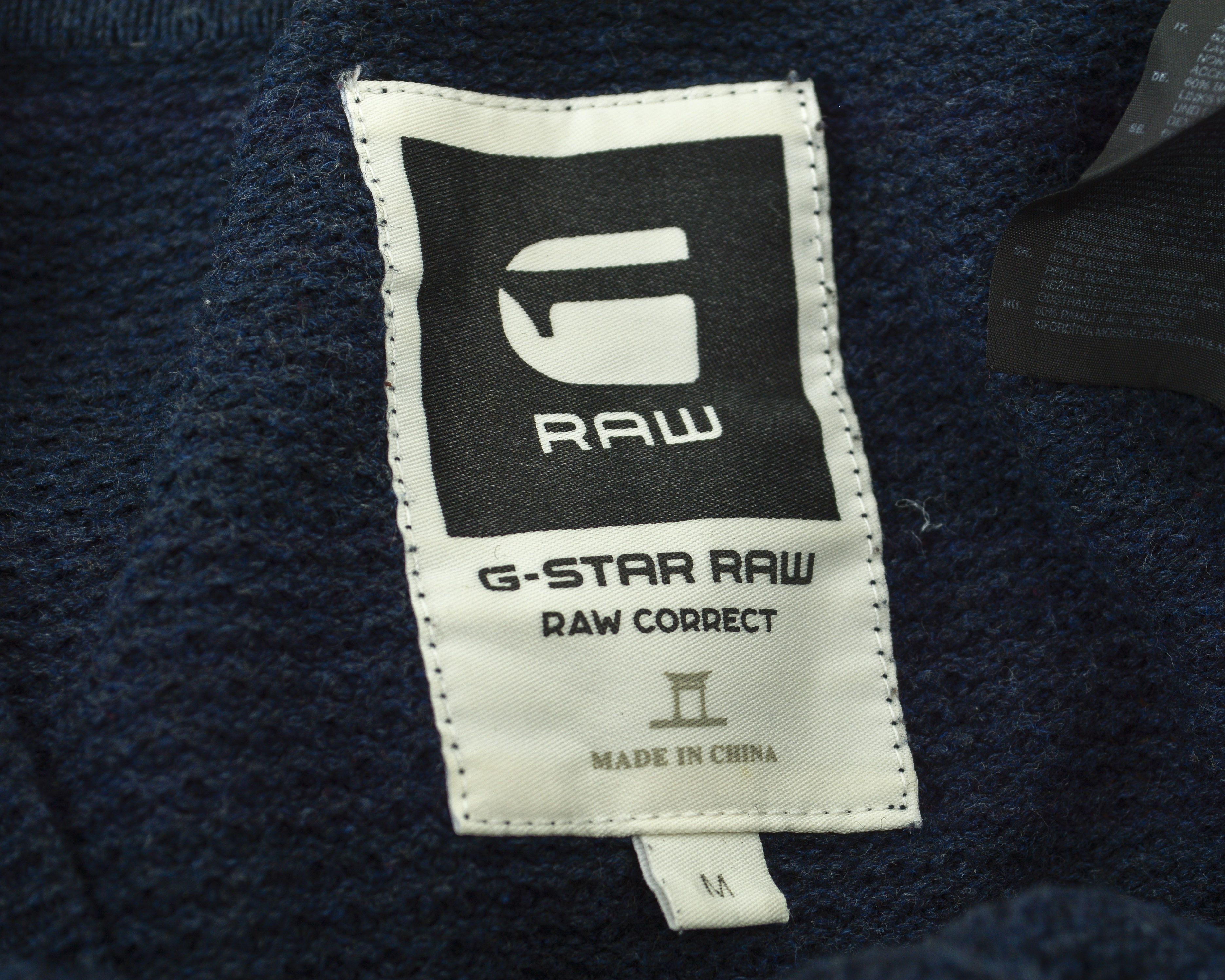 G-Star Lockstart Knit Pullover Sweater Textured Jumper Top M Size US M / EU 48-50 / 2 - 6 Thumbnail