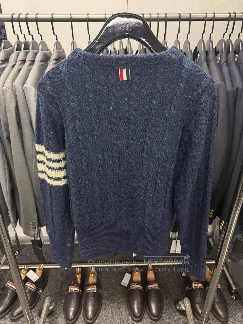 Thom Browne Thom Browne Knit Cardigan Size US L / EU 52-54 / 3 - 2 Thumbnail