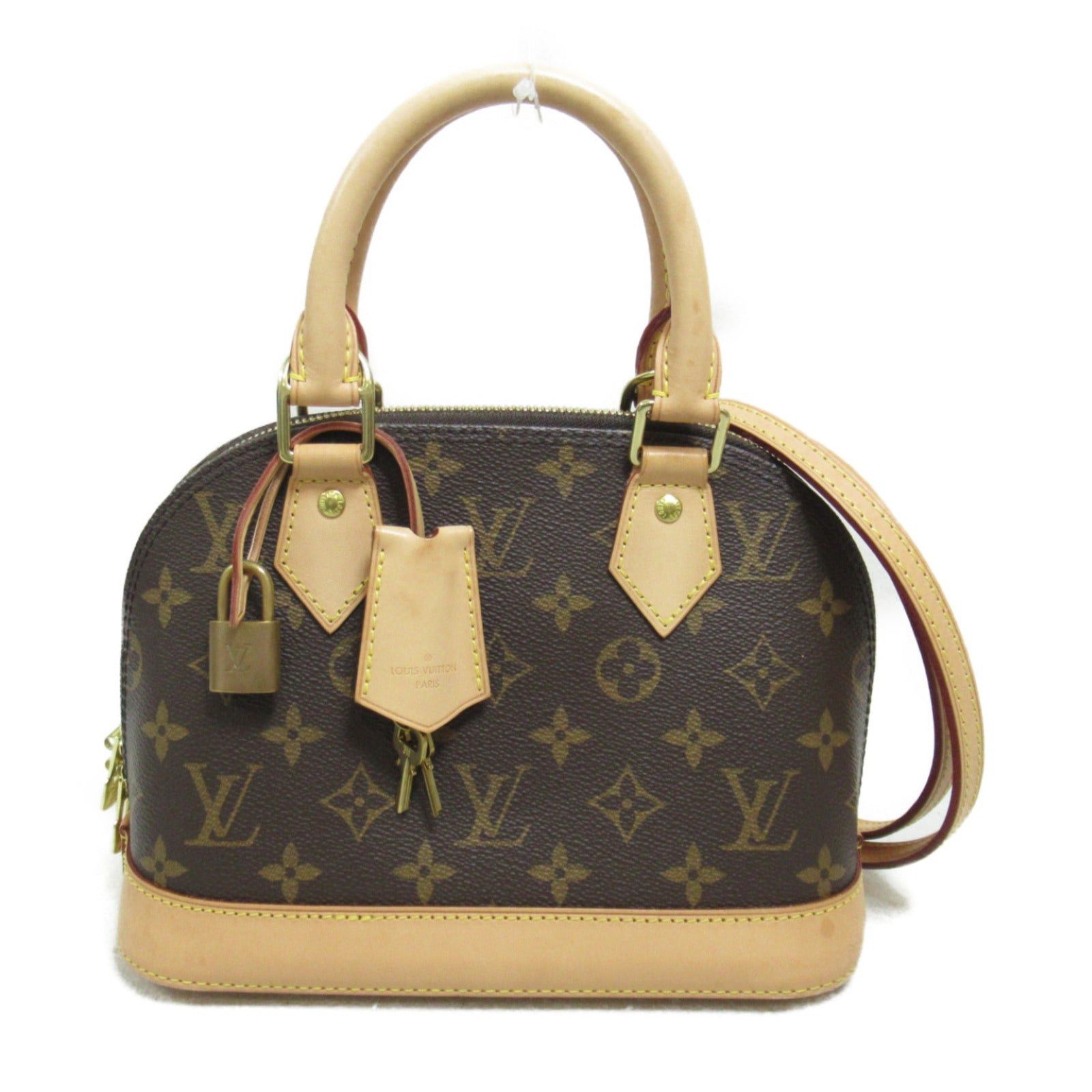 Louis Vuitton Louis Vuitton Alma Bb Shoulder Bag Coated Canvas Monogram Brown Size ONE SIZE - 1 Thumbnail