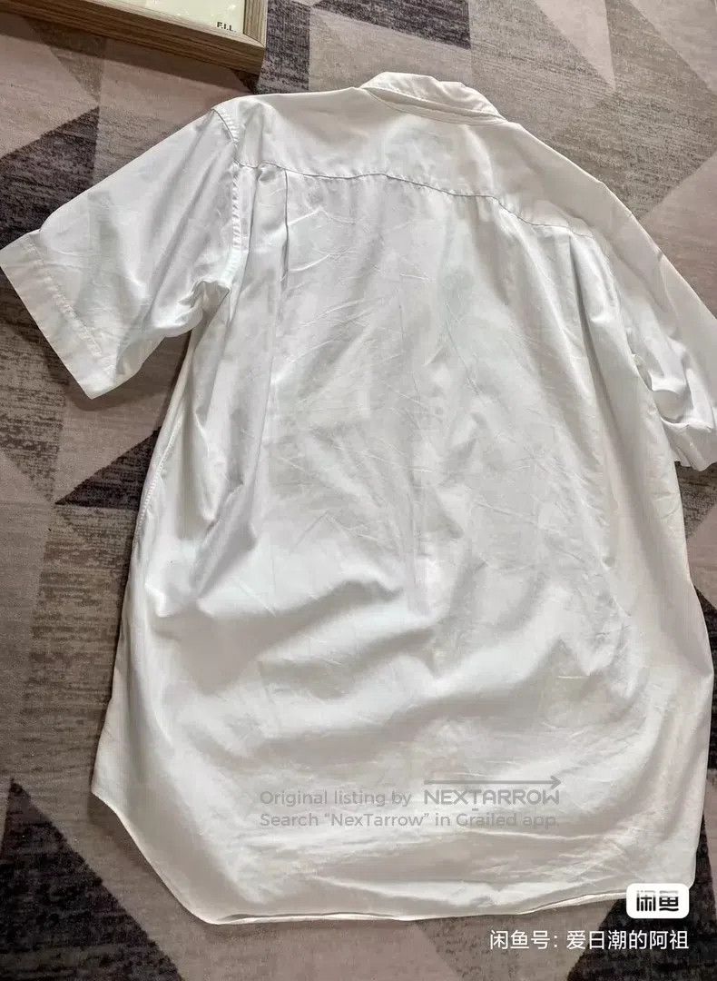 Comme des Garcons Comme Des Garcons Embroidered white shirt, size L Size L / US 10 / IT 46 - 6 Thumbnail
