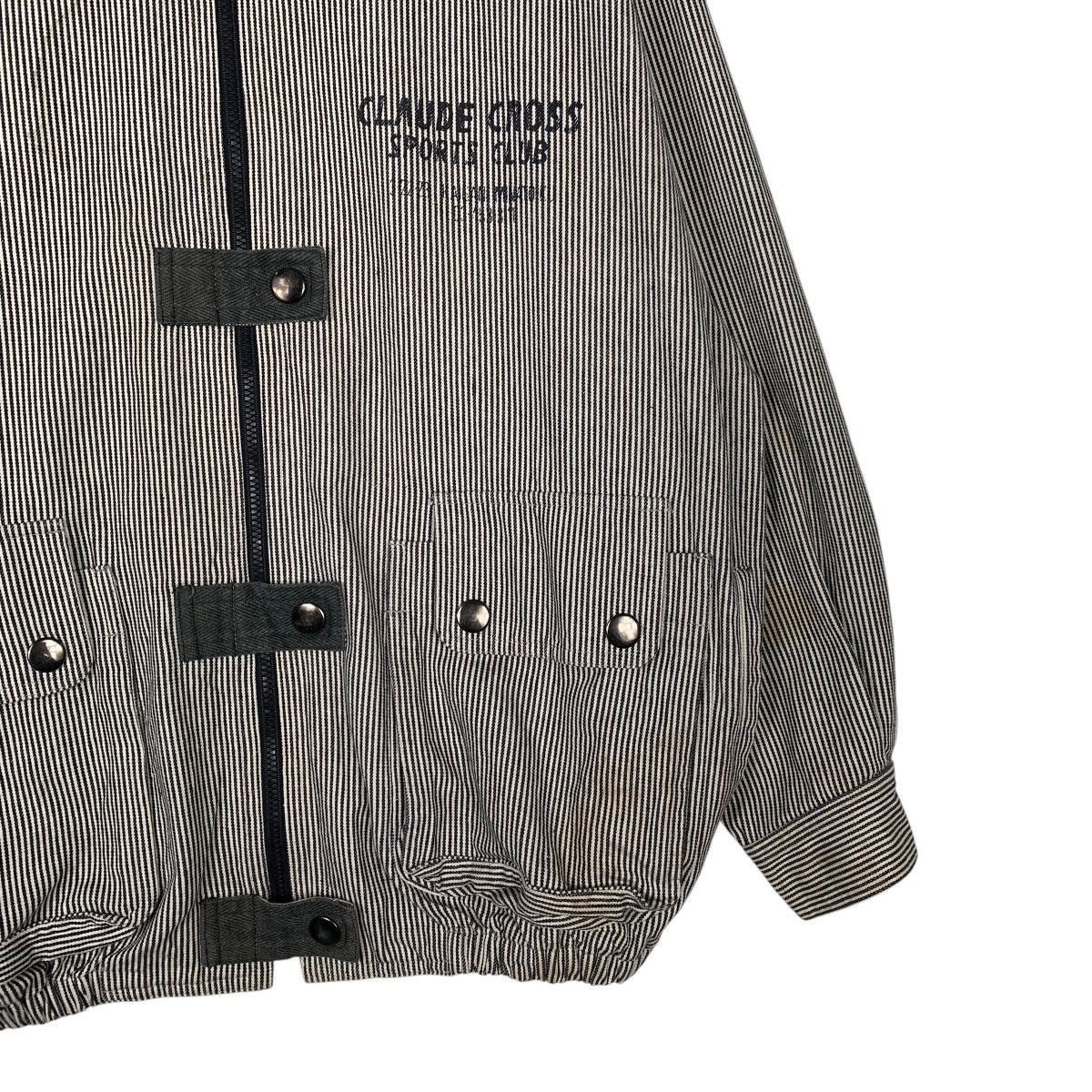 Japanese Brand Japanese Brand Claude Cross Hickory Bomber Jacket Size US M / EU 48-50 / 2 - 4 Thumbnail