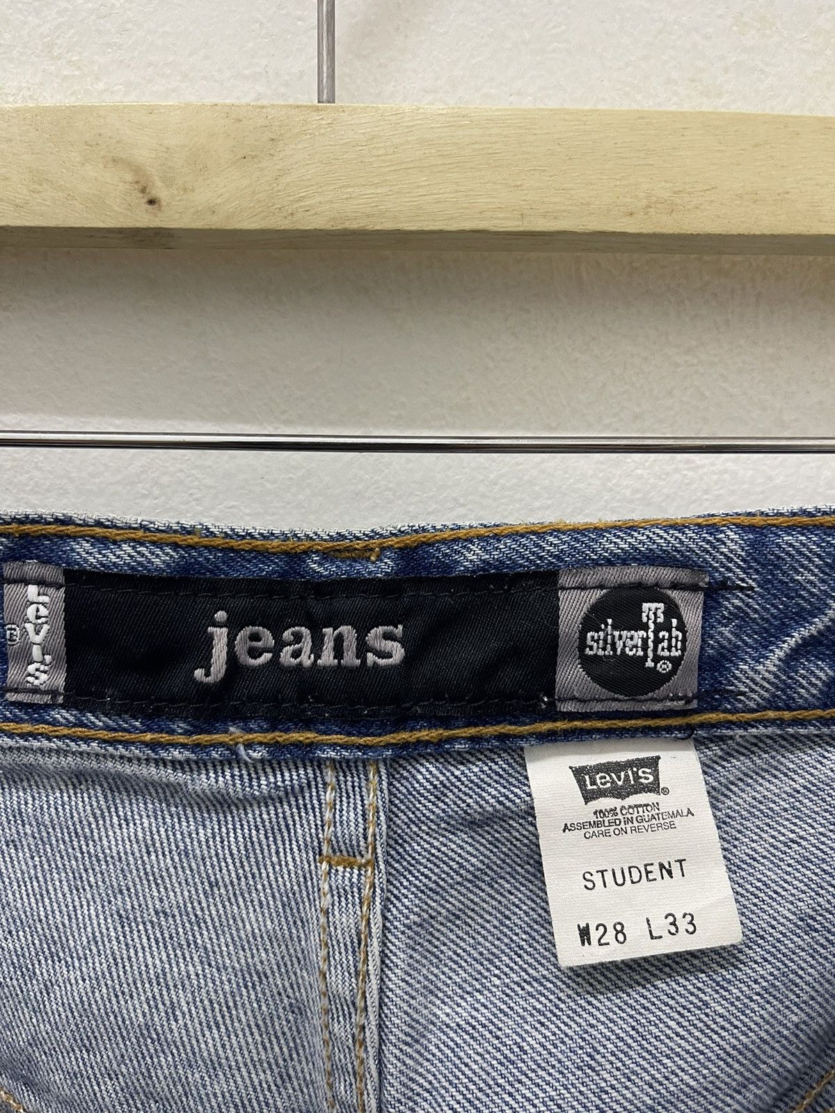 Levi's Vintage Clothing Rare Vintage LEVIS SILVERTAB Jeans Student Blue Jeans Size US 28 / EU 44 - 9 Thumbnail