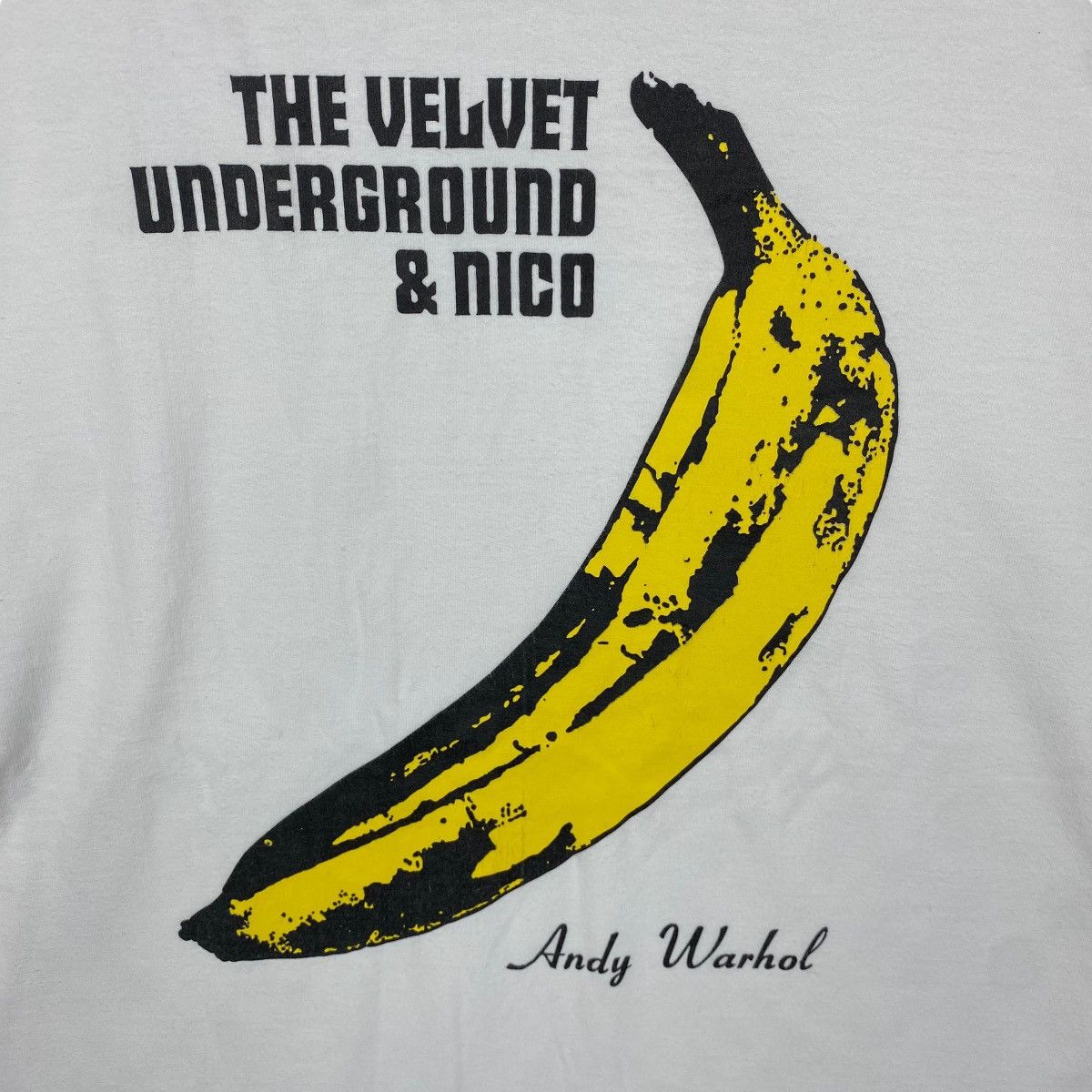 Andy Warhol × Band Tees × Vintage Vintage 00's The VELVET UNDERGROUND & NICO Andy Warhol Tee Size US M / EU 48-50 / 2 - 2 Thumbnail