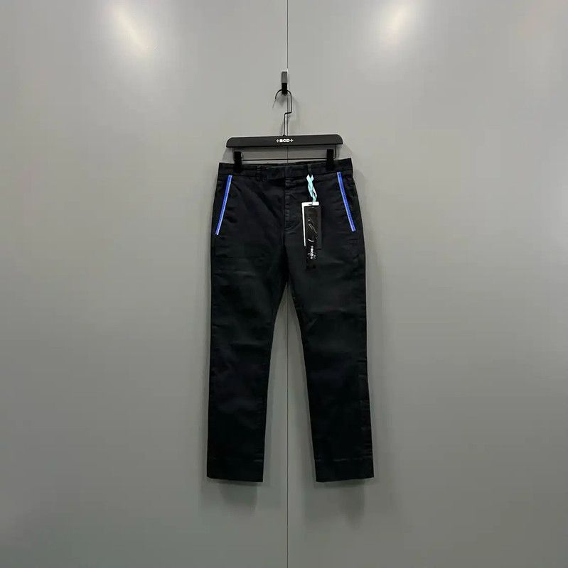 Dior Dior Black Cotton Casual Pants for Men 0089 Size US 32 / EU 48 - 1 Thumbnail