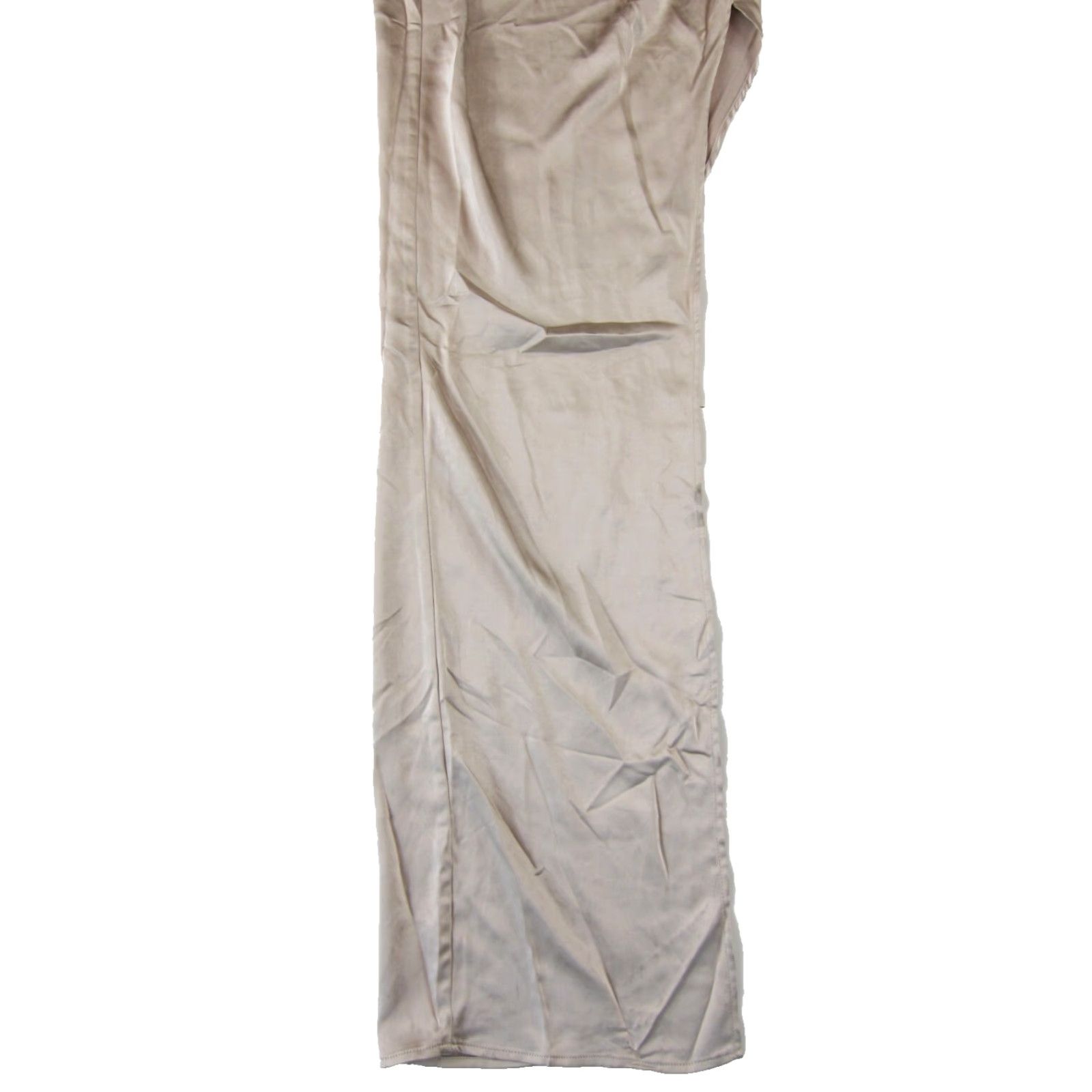 PrettyLittleThing Pretty Little Thing Naomi Campbell Silver Satin Strap Cowl Neck Maxi Dress 8 NWT Size M / US 6-8 / IT 42-44 - 6 Thumbnail