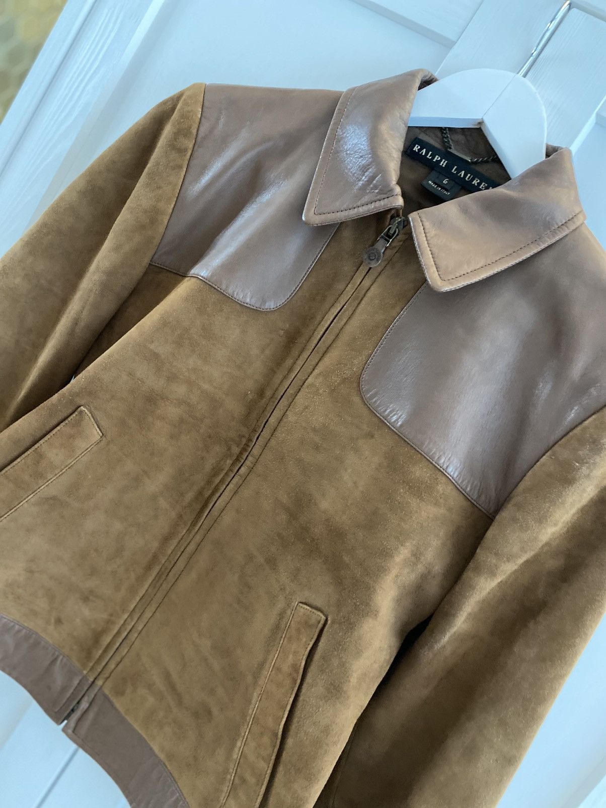 Ralph Lauren Ralph Lauren - 100% lamb leather jacket, Made in Italy Size M / US 6-8 / IT 42-44 - 2 Thumbnail