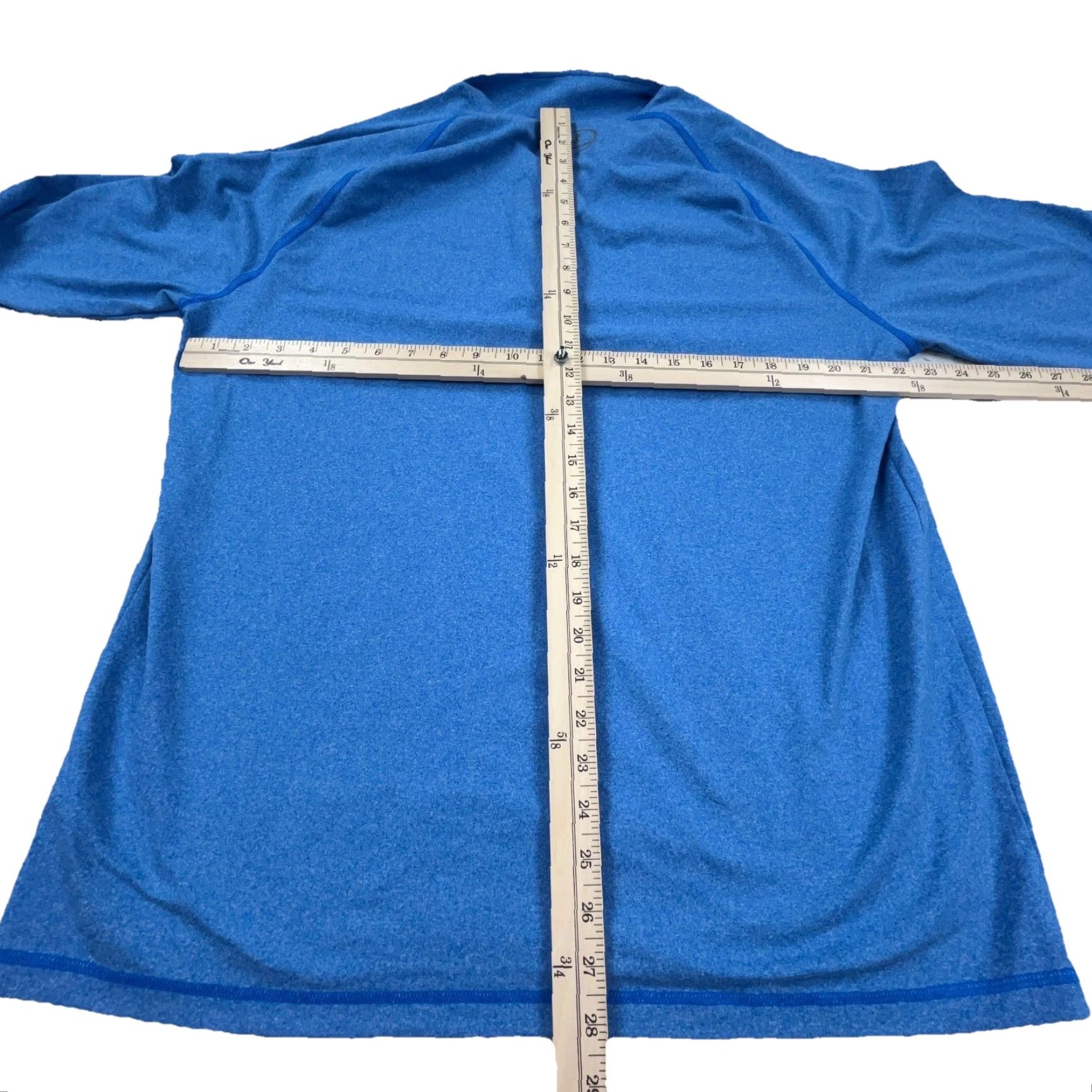 Under Armour Under Armour Shirt Men XL Blue Slim 1/4 Zip Pullover Running Performance Moisture Wicking All Seasons Size US XL / EU 56 / 4 - 7 Thumbnail